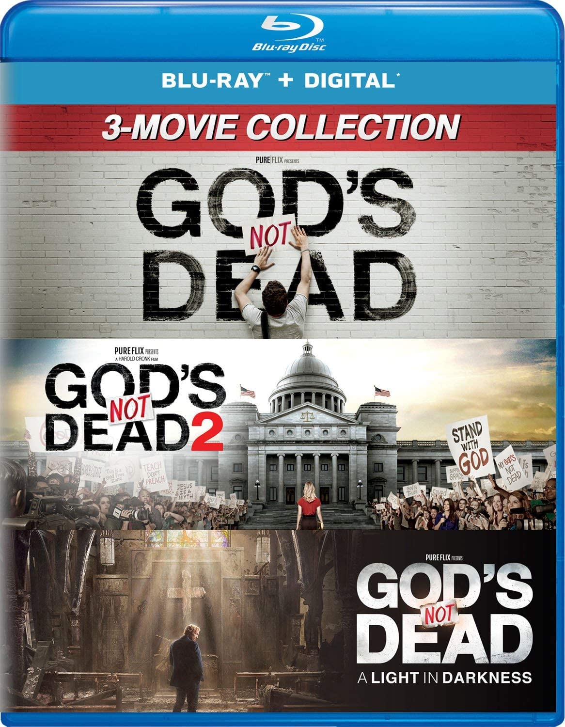 Image 0 of God's Not Dead: 3-Movie Collection - Blu-ray + Digital