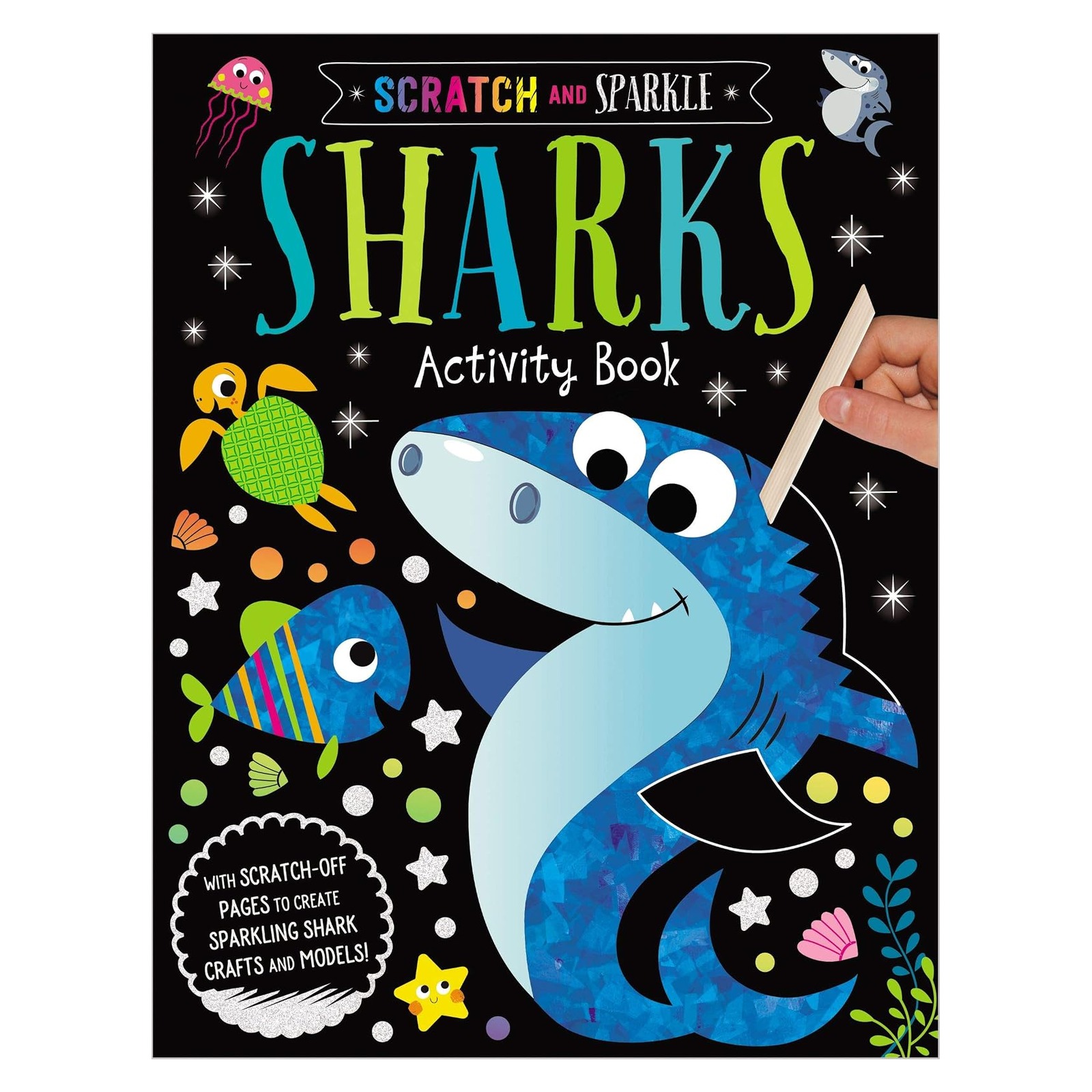 Image 0 of Sharks Activity Book (Scratch and Sparkle)
