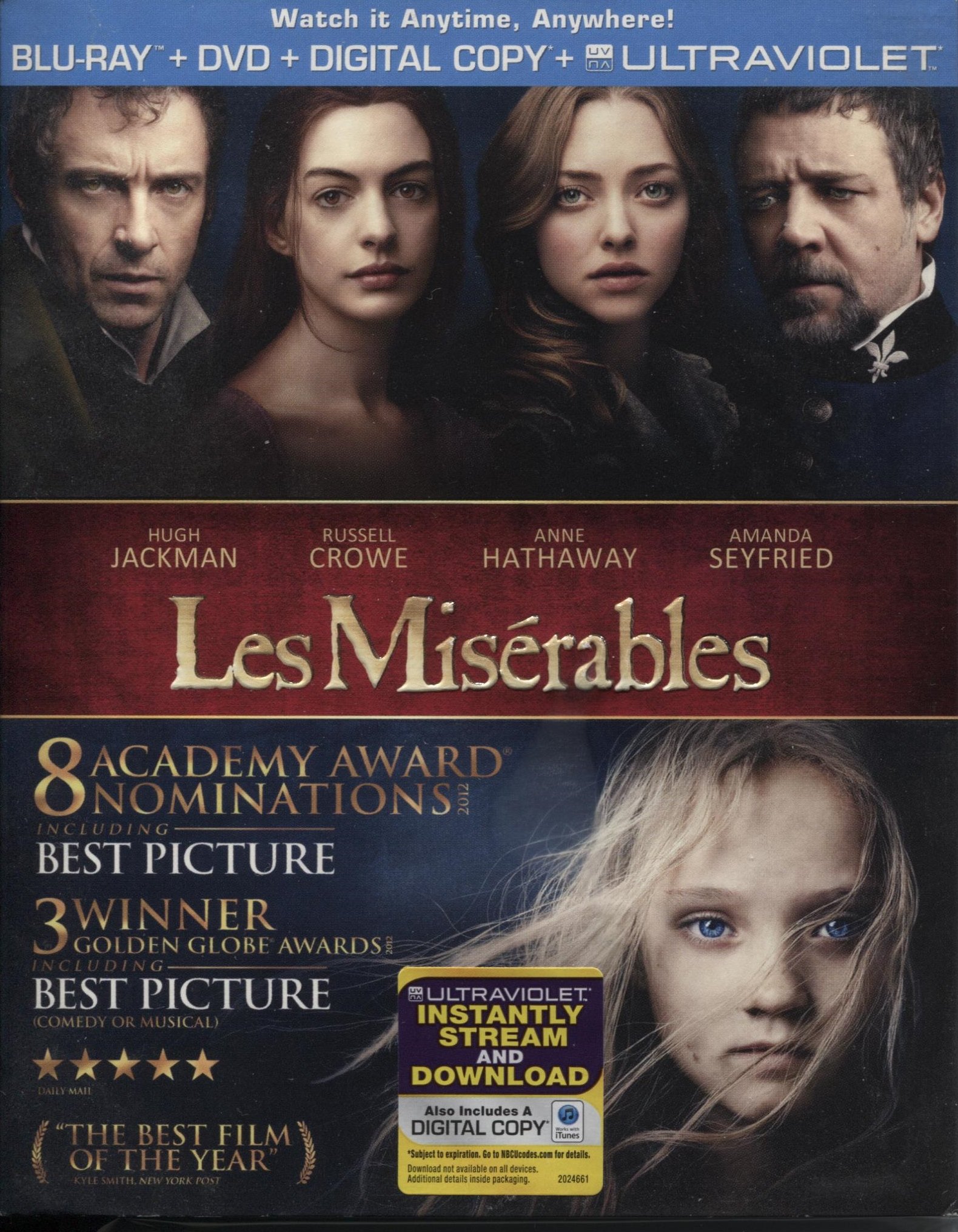 Image 0 of Les Misérables (2012) [Blu-ray]