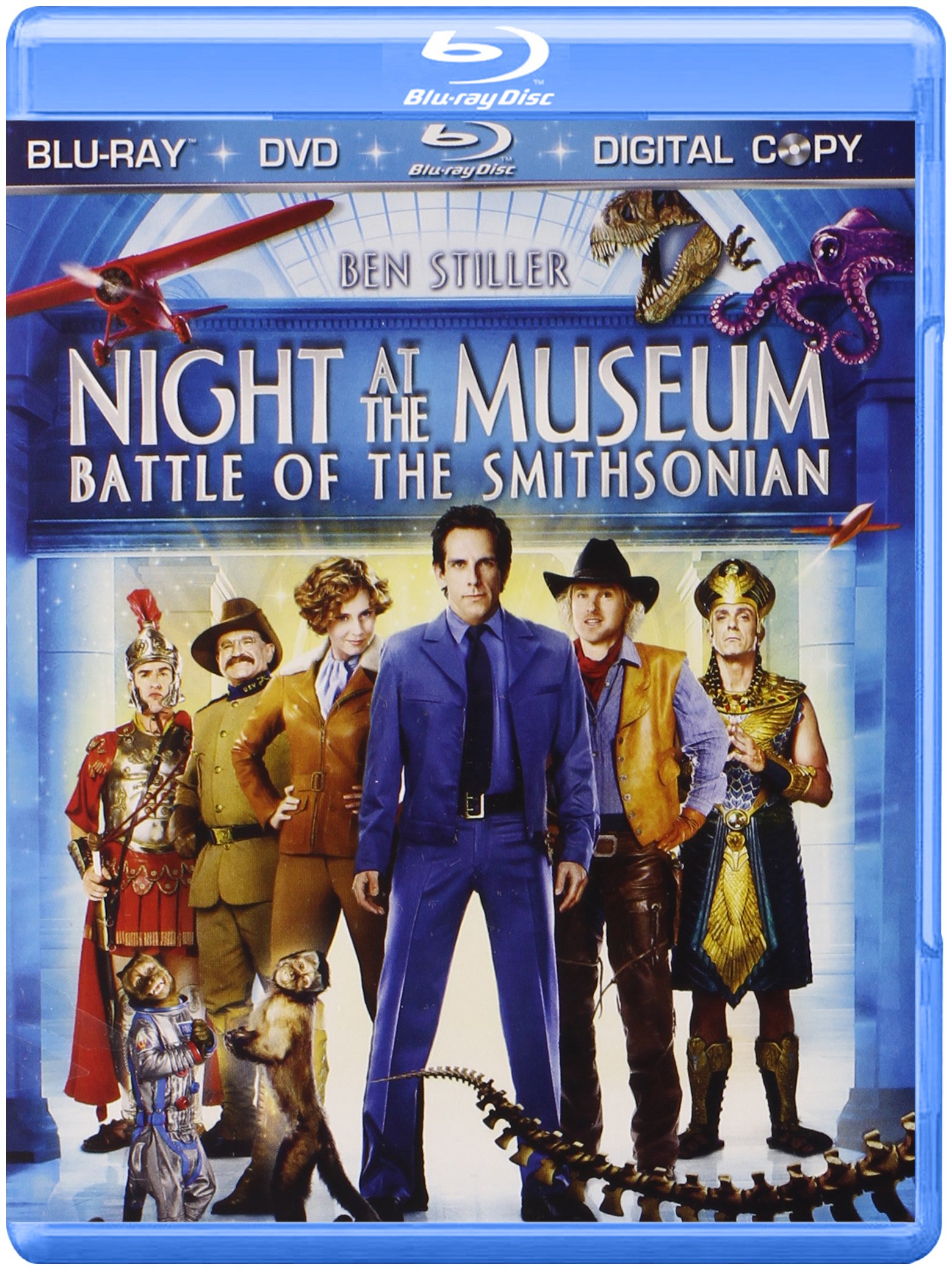 Image 0 of Night at the Museum: Battle of the Smithsonian (Three-Disc Blu-ray/DVD/Digital C