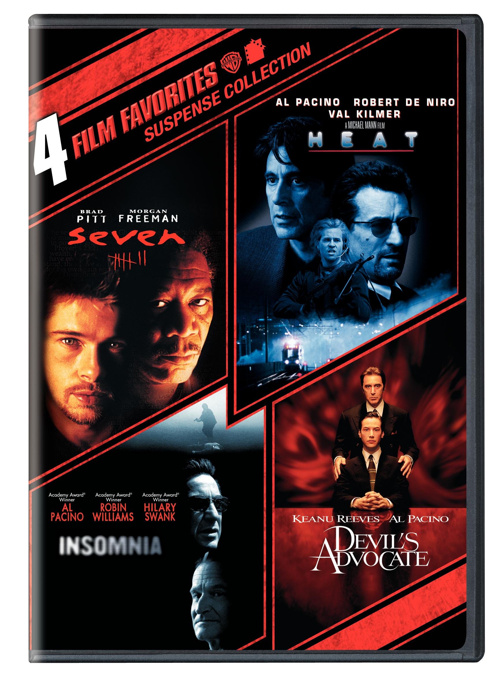 Image 0 of 4 Film Favorites: Suspense (Devil's Advocate, Heat, Insomnia, Seven)