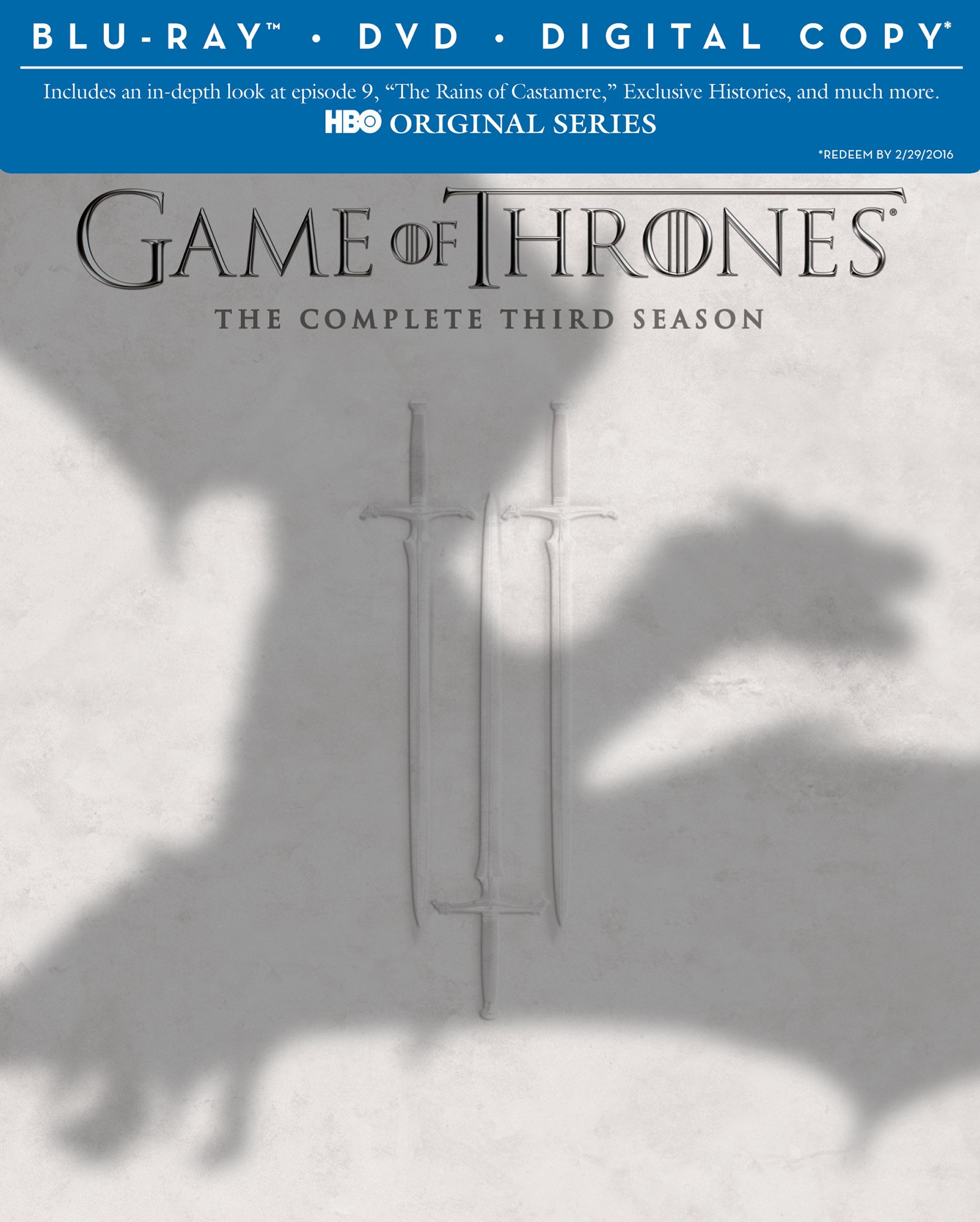 Image 0 of Game of Thrones: Season 3 (Blu-ray/DVD Combo + Digital Copy)