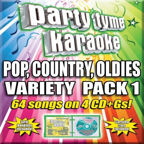 Image 0 of Party Tyme Karaoke - Pop, Country, Oldies Variety Pack 1 (4CD+G) [64-Song Party 