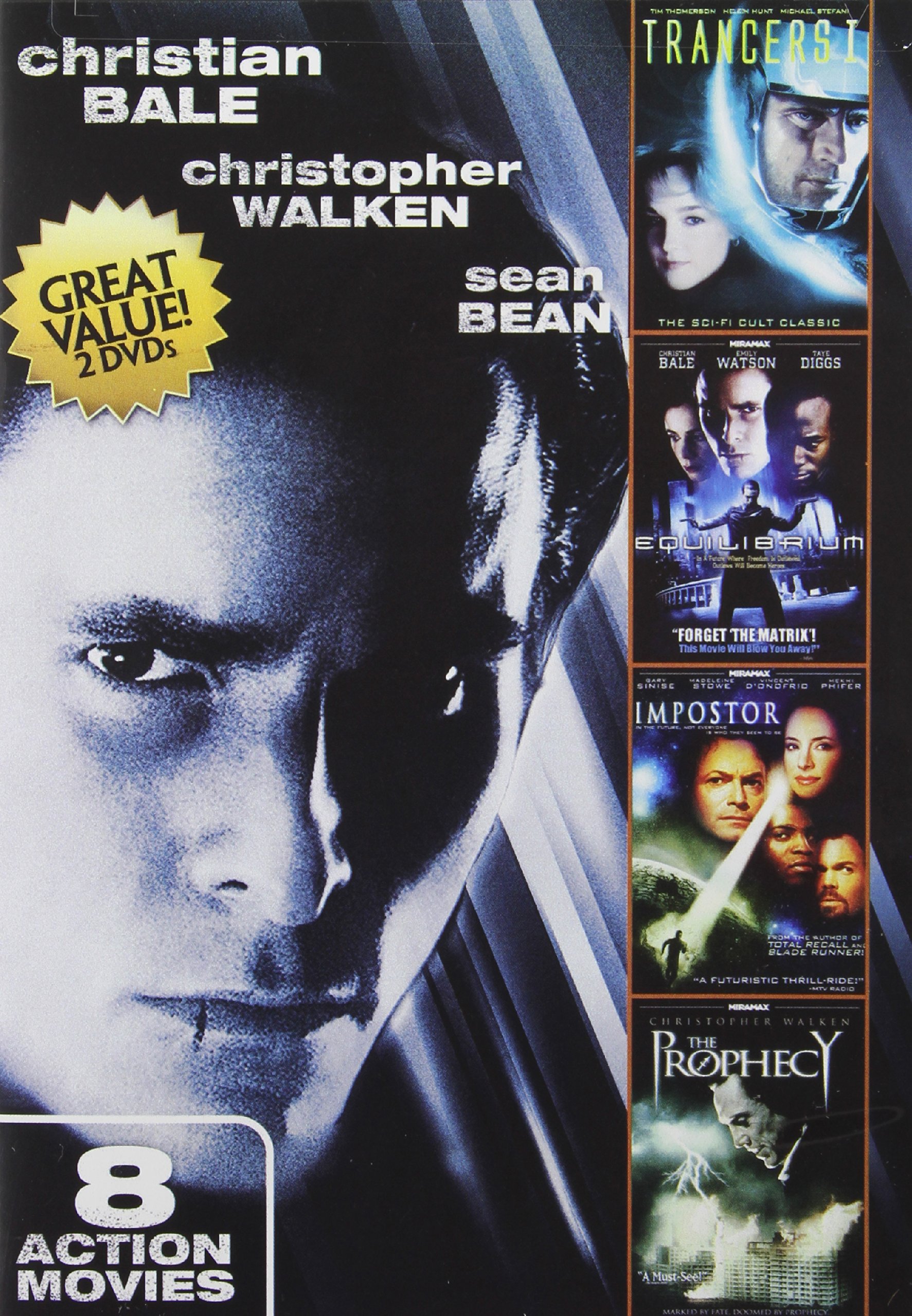 Image 0 of 8-Movie Action: Christian Bale & Joseph Gordon