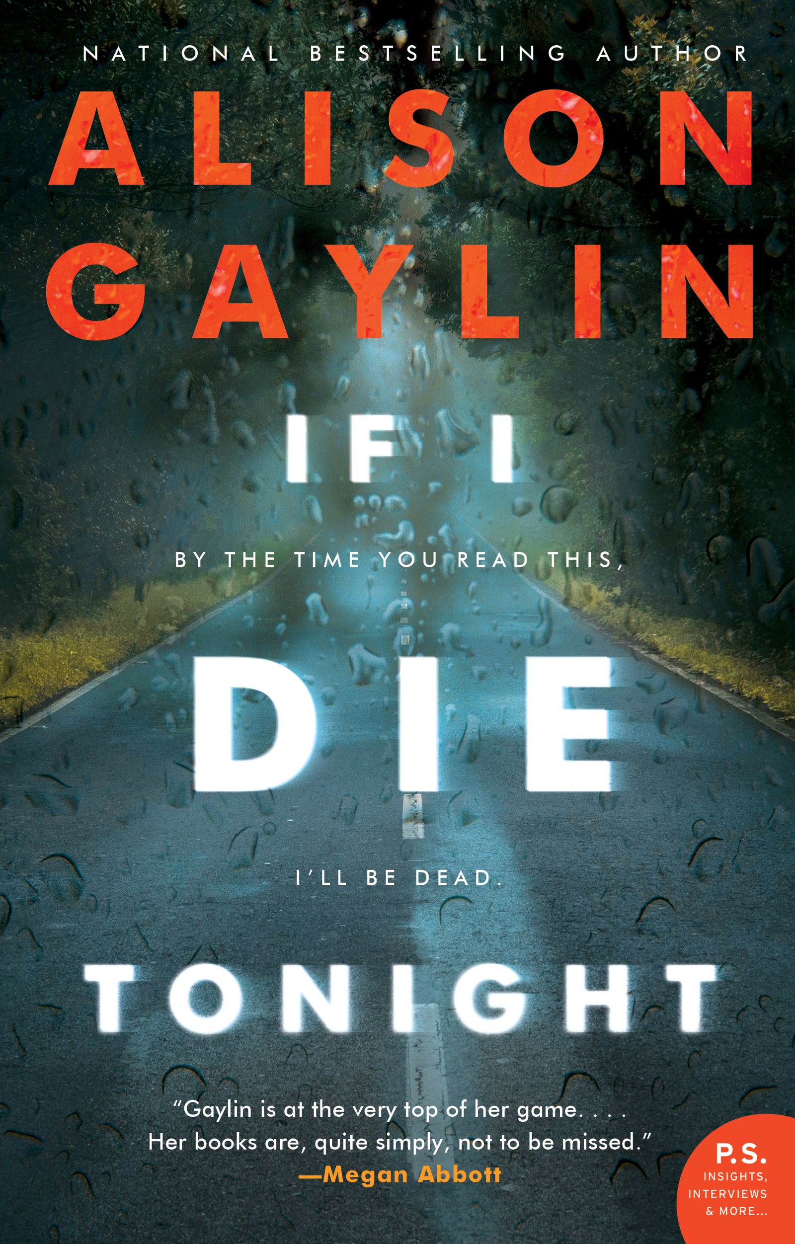 Image 0 of If I Die Tonight: An Edgar Award Winner
