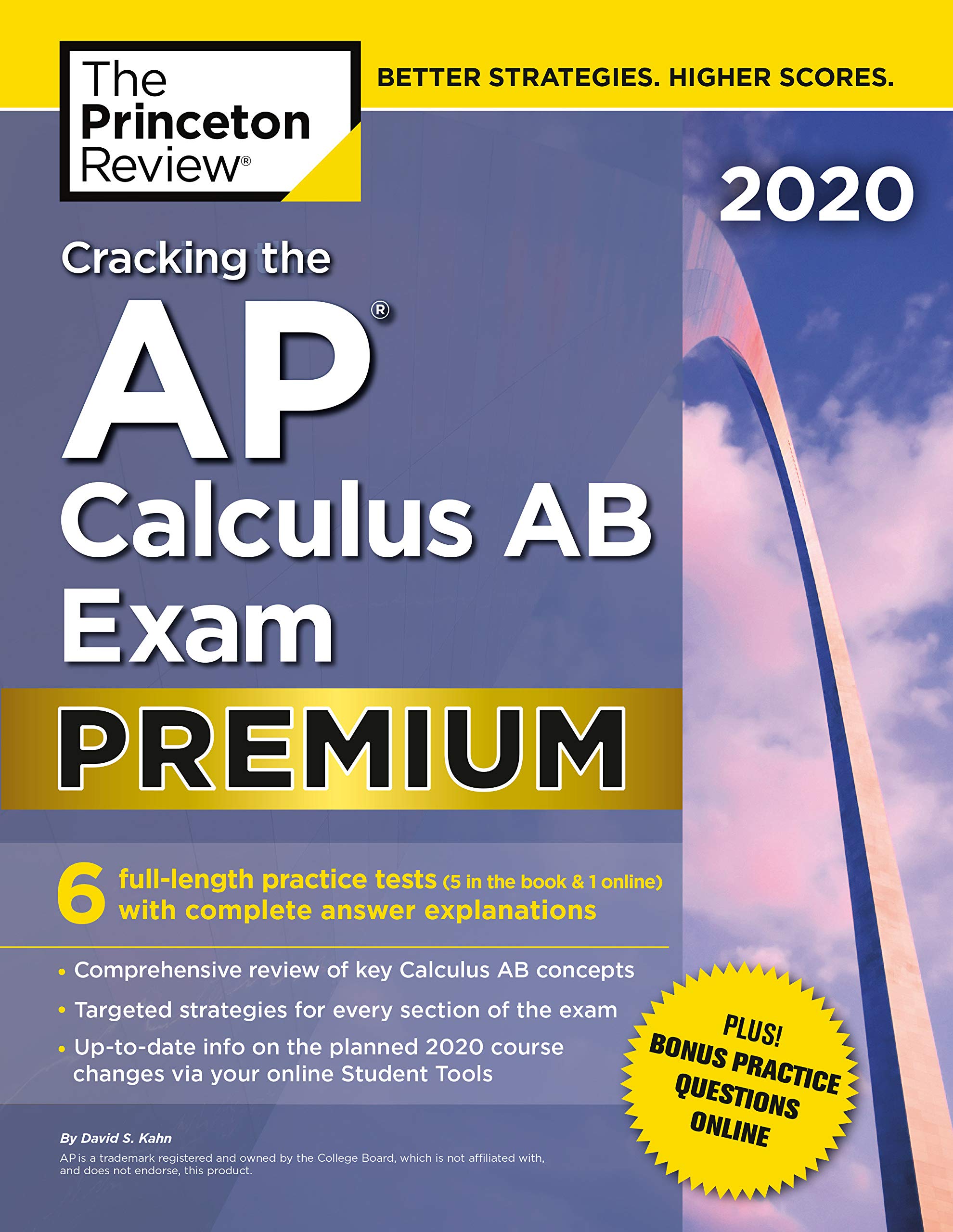Image 0 of Cracking the AP Calculus AB Exam 2020, Premium Edition: 6 Practice Tests + Compl