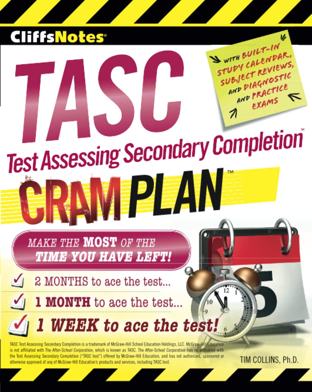 Image 0 of CliffsNotes TASC Test Assessing Secondary Completion Cram Plan (CliffsNotes Cram