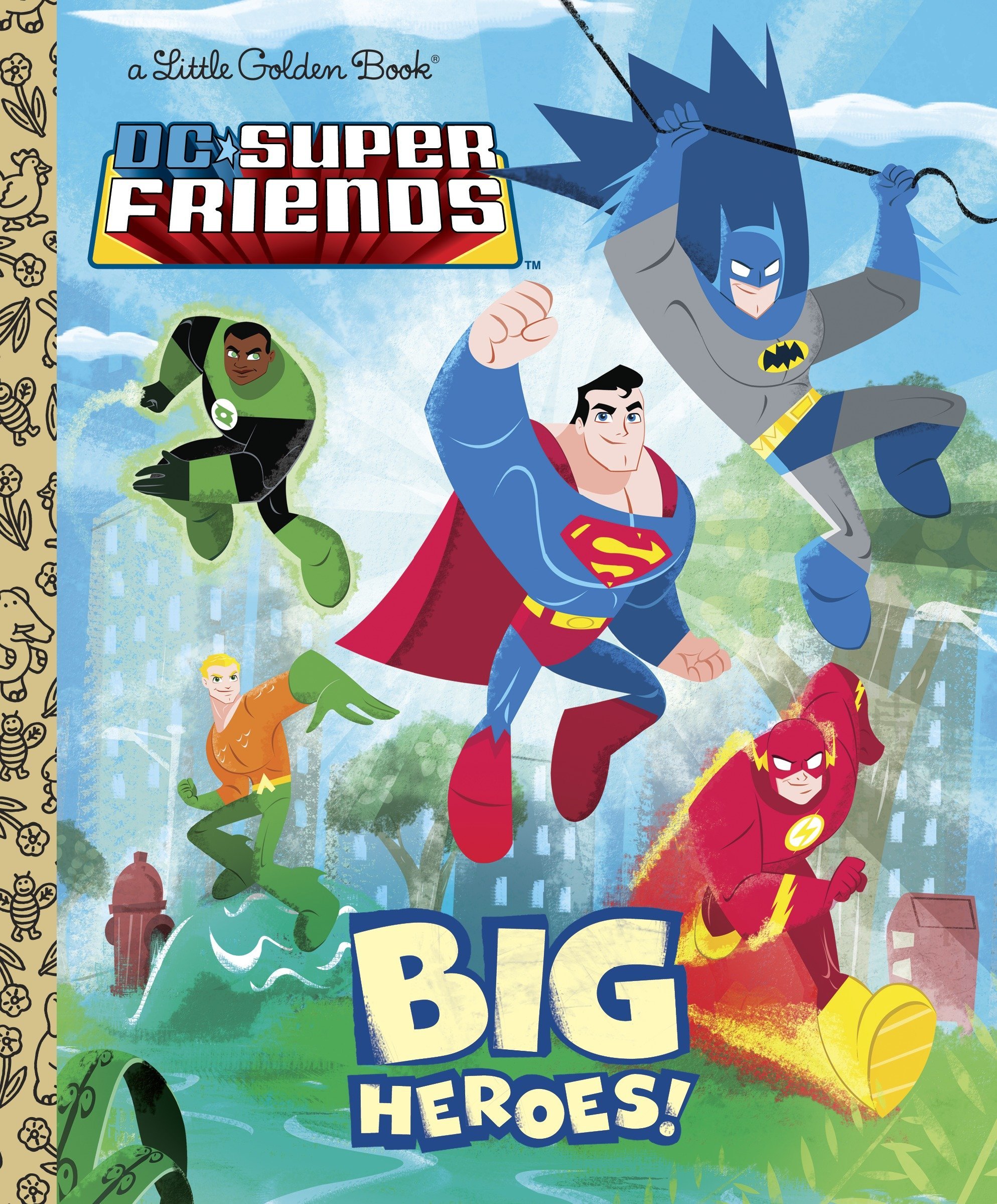 Image 0 of Big Heroes! (DC Super Friends) (Little Golden Book)