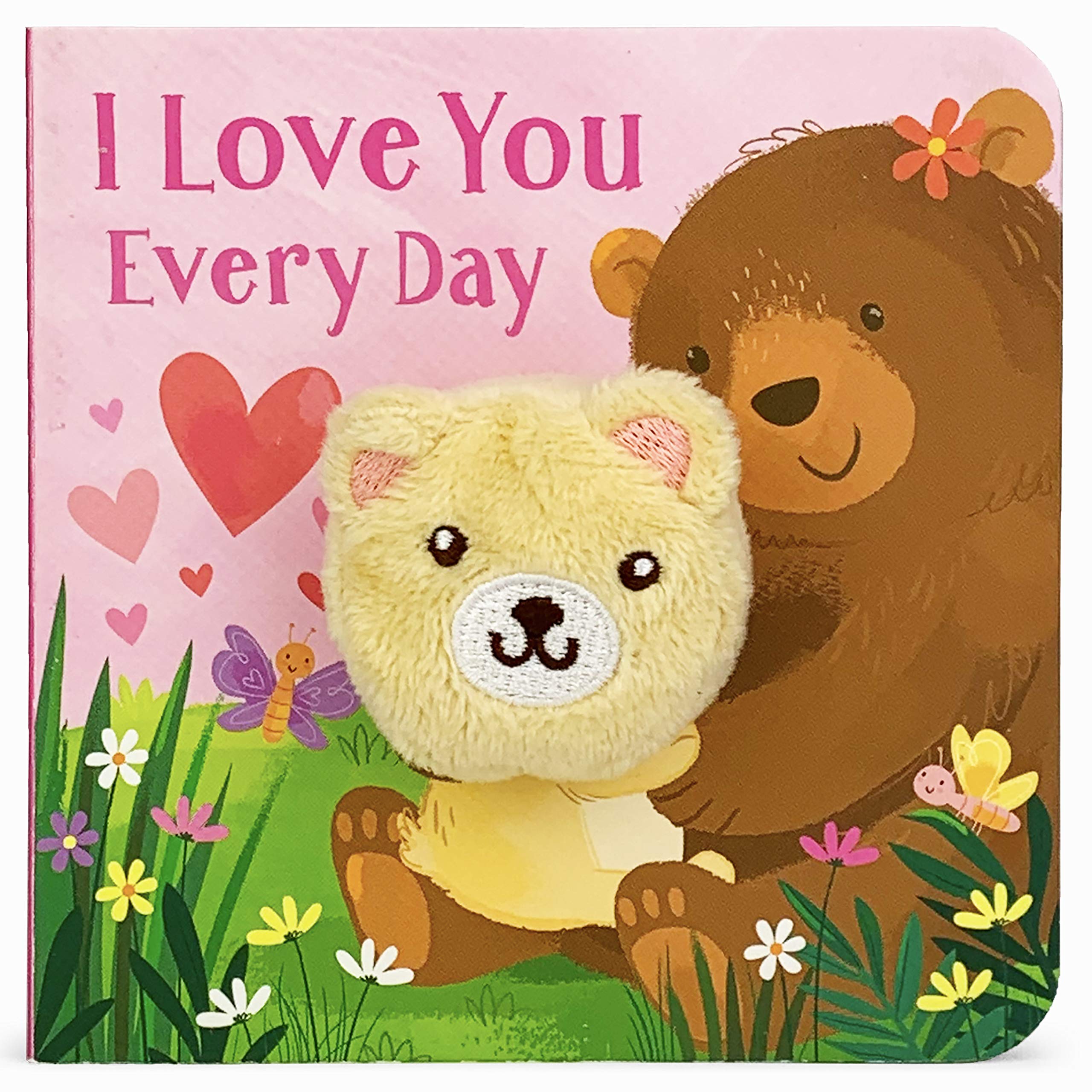 Image 0 of I Love You Every Day Finger Puppet Valentines Board Book Ages 0-4 (Children's In