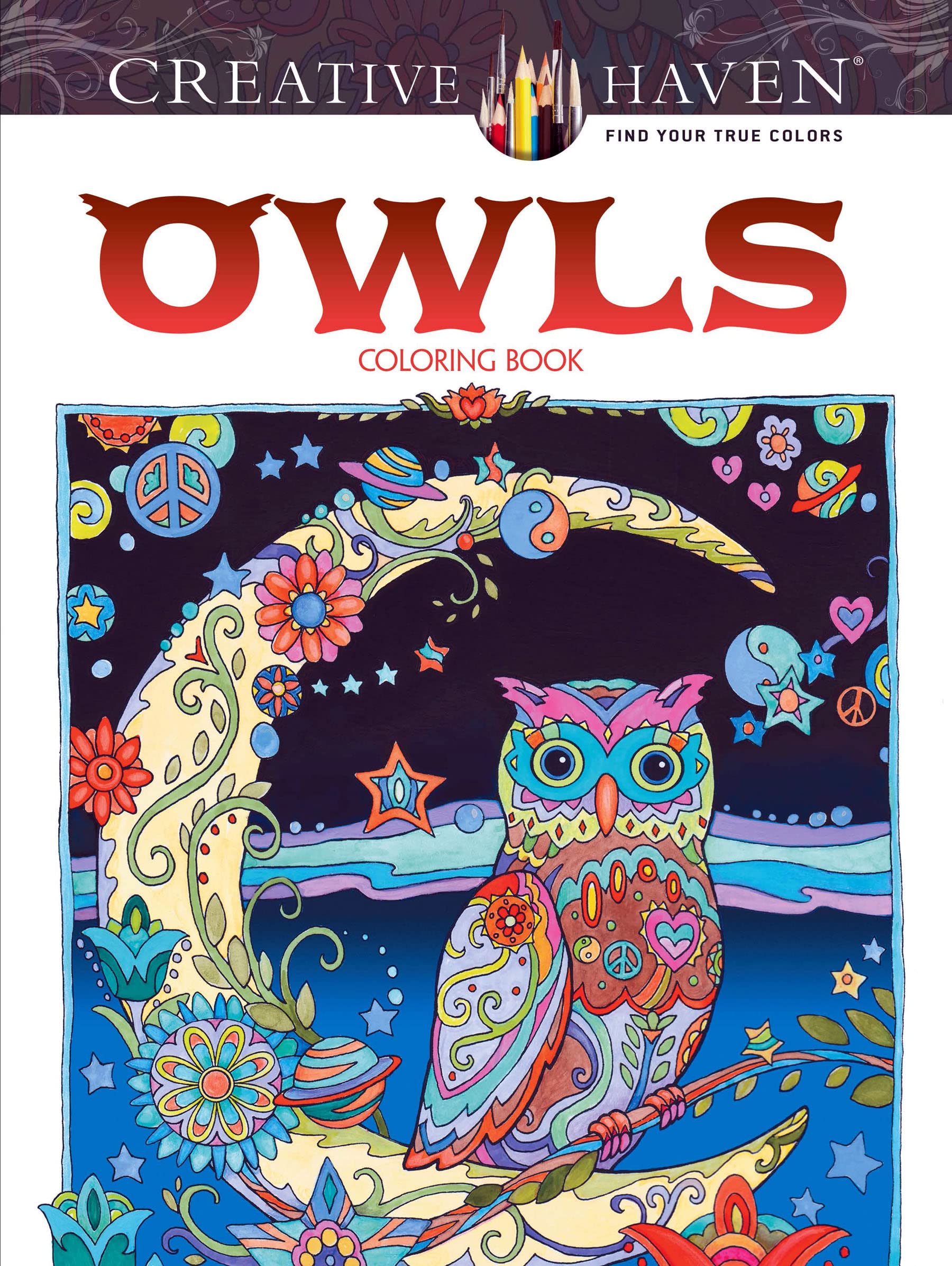 Image 0 of Creative Haven Owls Coloring Book (Adult Coloring)