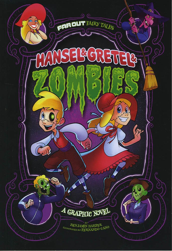 Image 0 of Hansel & Gretel & Zombies: A Graphic Novel (Far Out Fairy Tales)