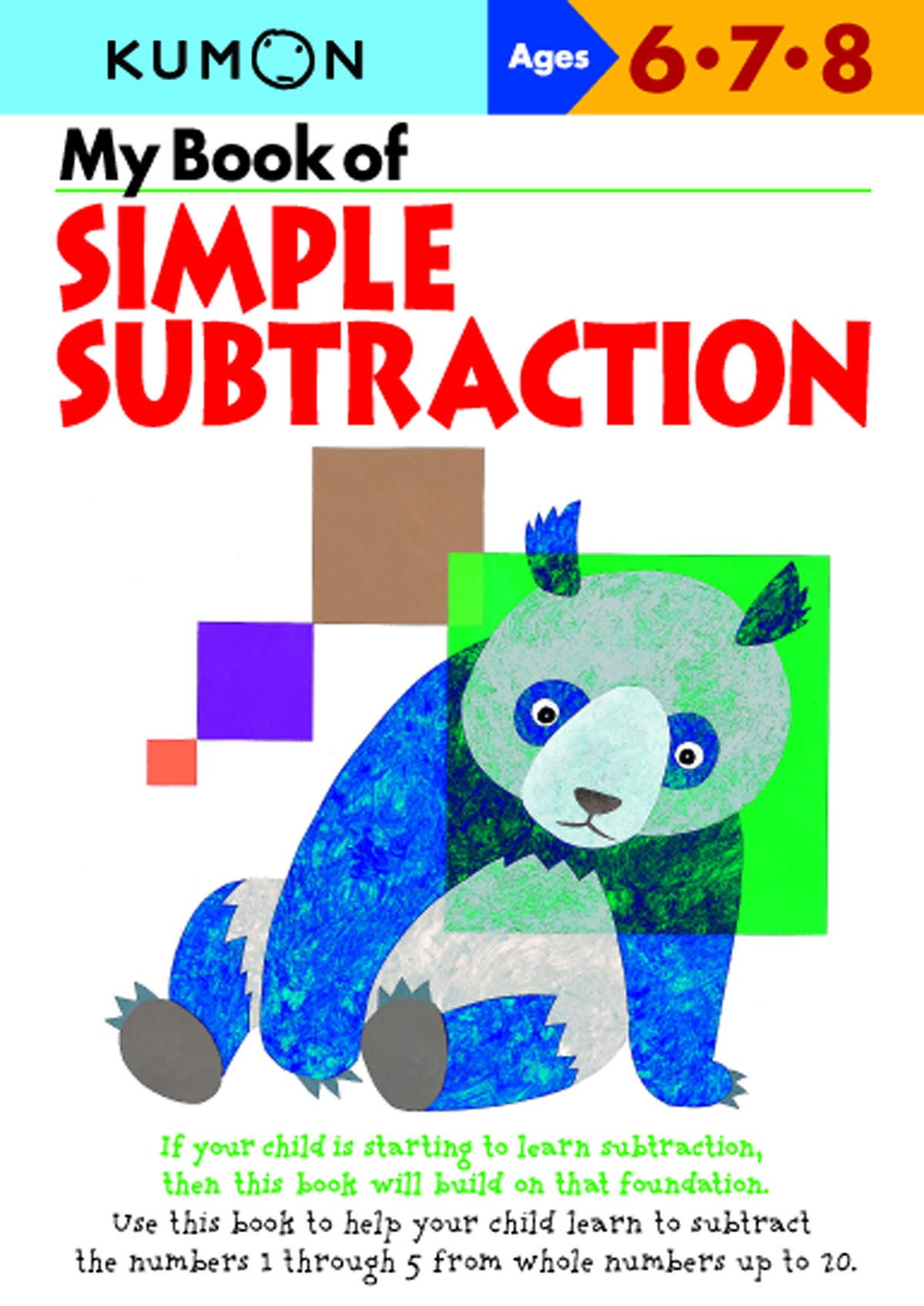 Image 0 of My Book of Simple Subtraction (Kumon Workbooks)
