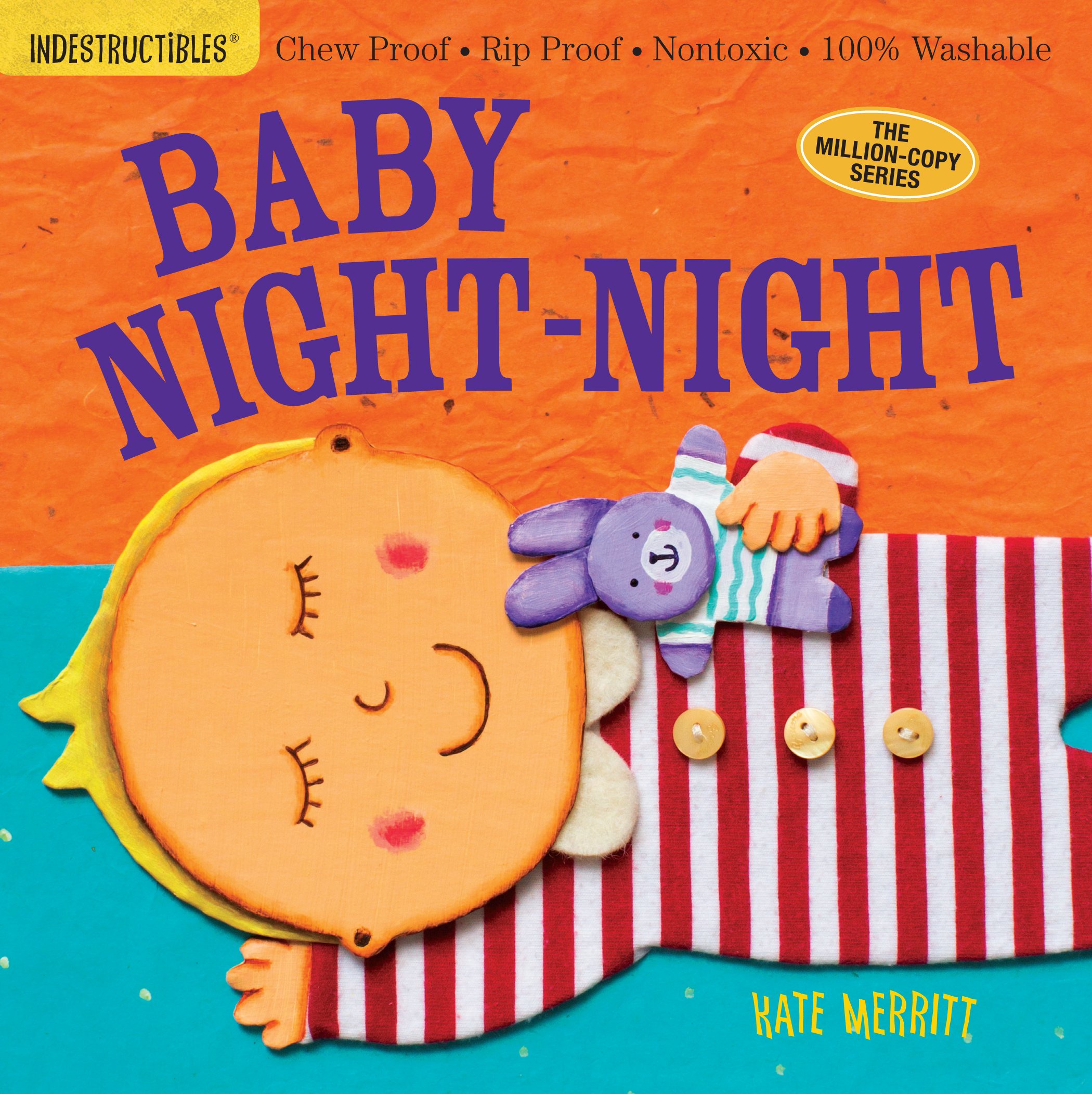 Image 0 of Indestructibles: Baby Night-Night: Chew Proof · Rip Proof · Nontoxic · 100% W