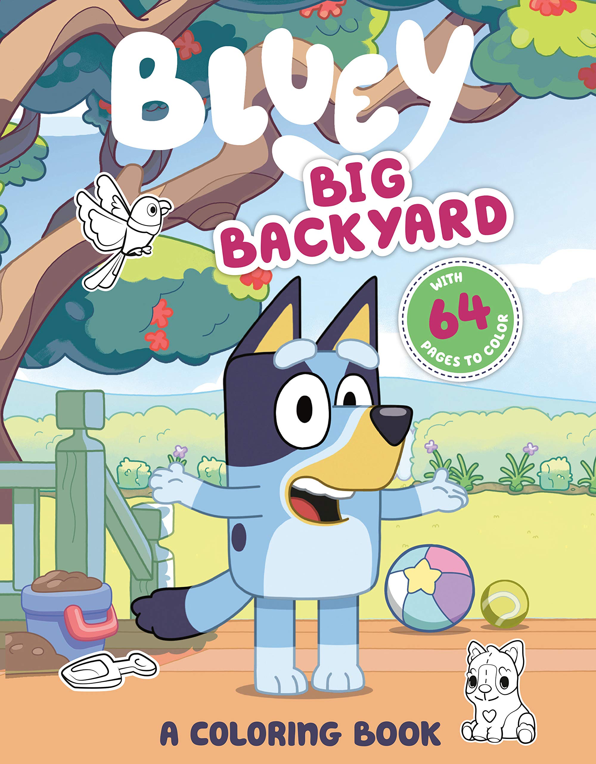 Image 0 of Bluey: Big Backyard: A Coloring Book