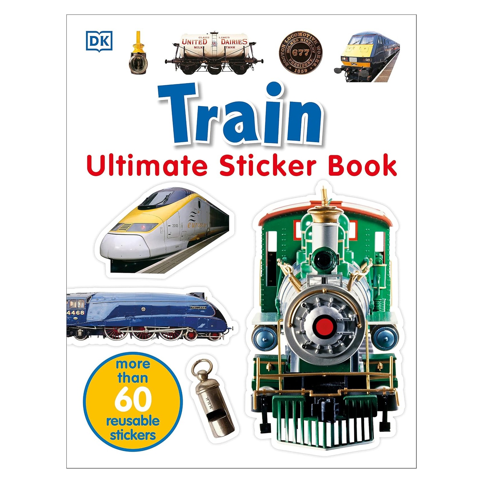 Image 0 of Ultimate Sticker Book: Train: More Than 60 Reusable Full-Color Stickers