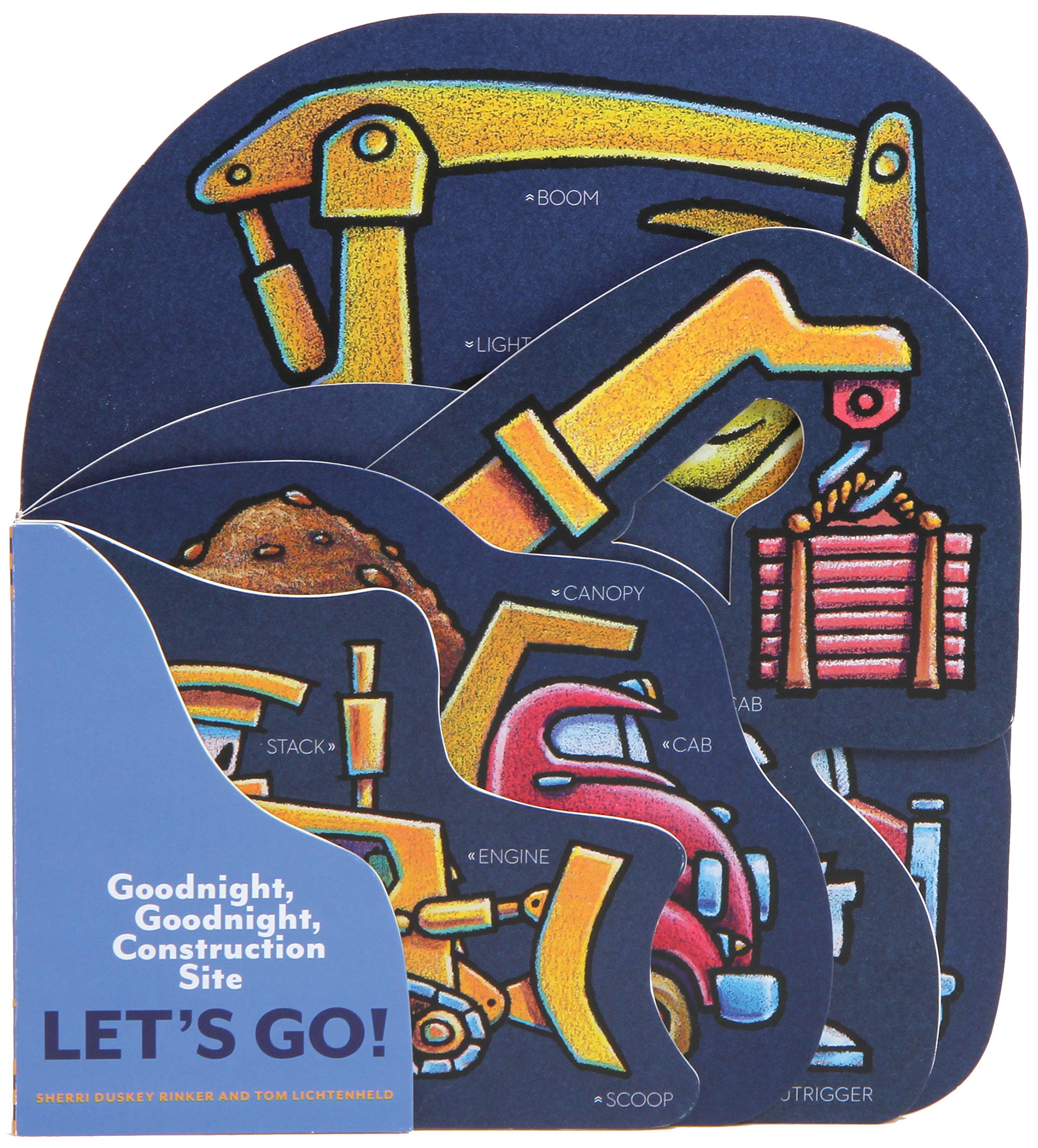 Image 0 of Goodnight, Goodnight, Construction Site: Let's Go!: (Construction Vehicle Board 
