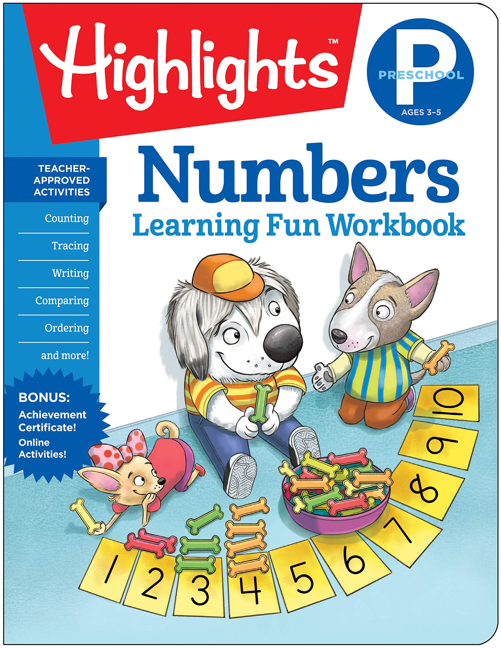 Image 0 of Preschool Numbers (Highlights Learning Fun Workbooks)