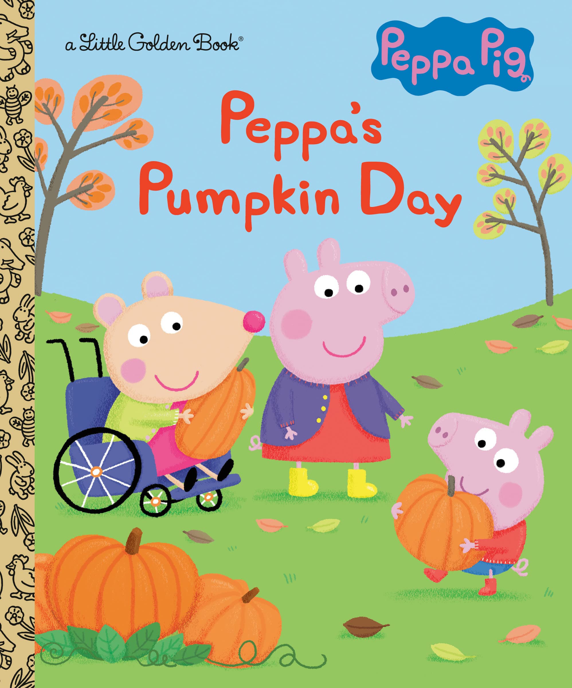 Image 0 of Peppa's Pumpkin Day (Peppa Pig) (Little Golden Book)