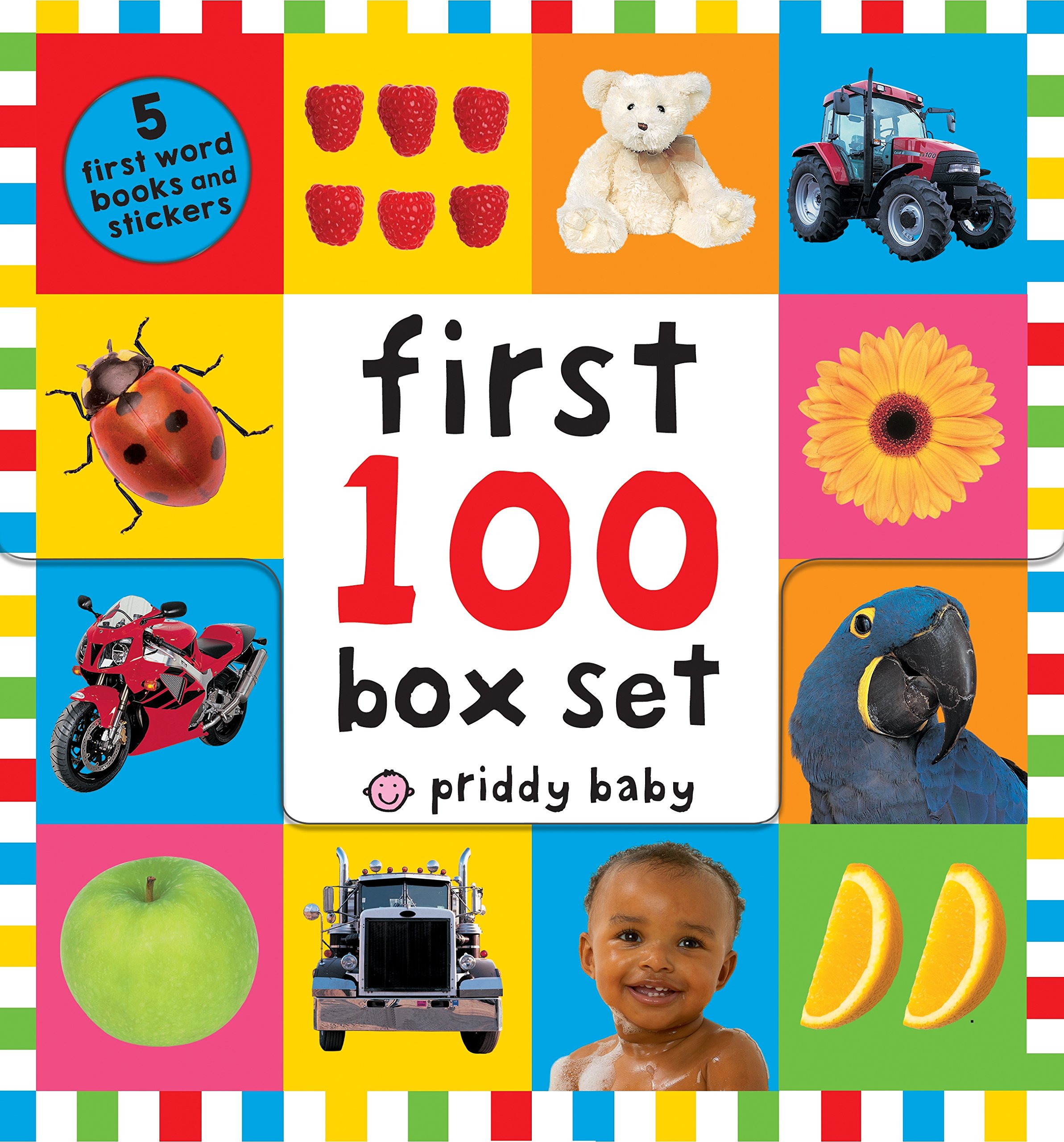 Image 0 of First 100 PB Box Set (5 Books): First 100 Words; First 100 Animals; First 100 Tr