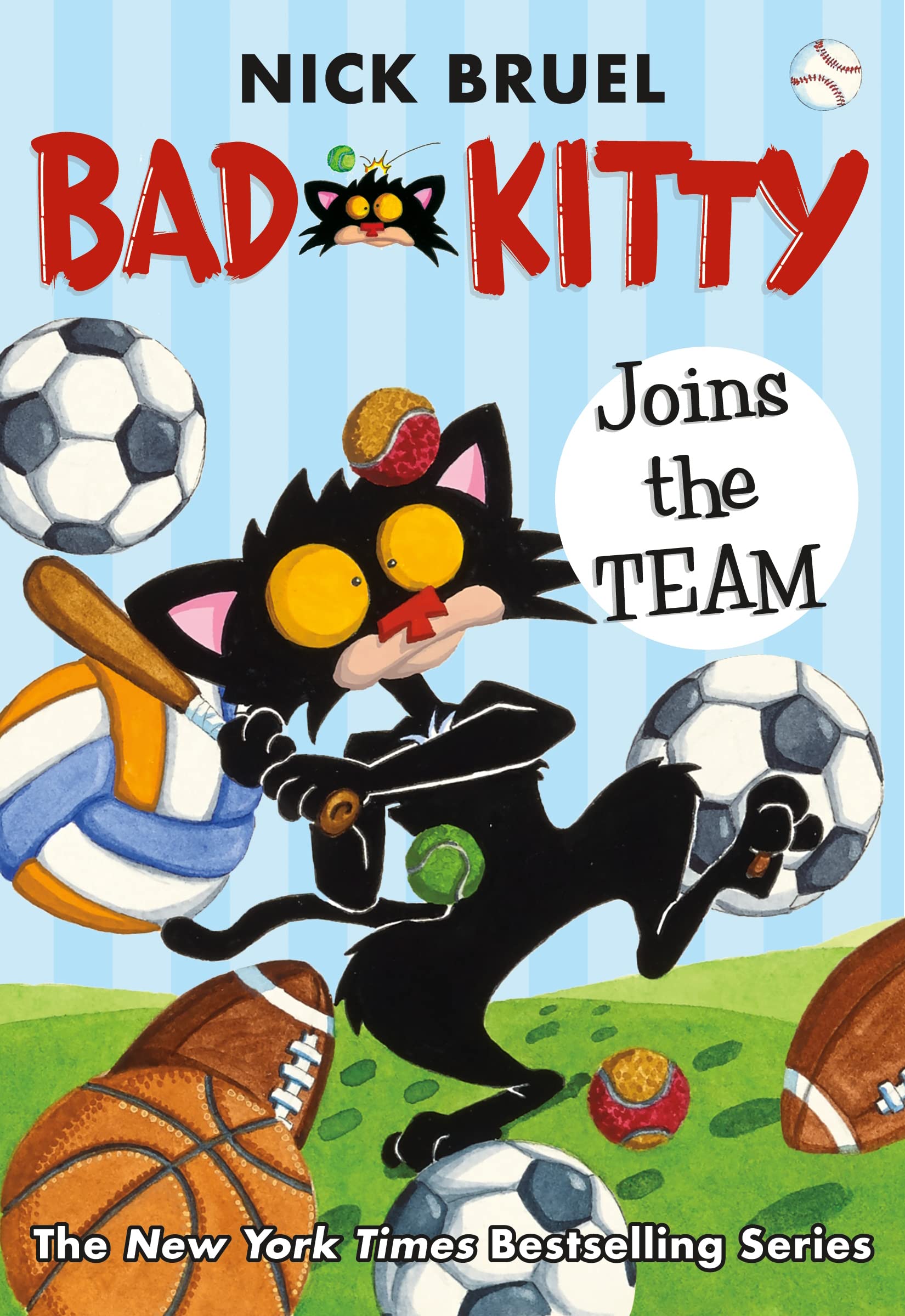 Image 0 of Bad Kitty Joins the Team (classic black-and-white edition)