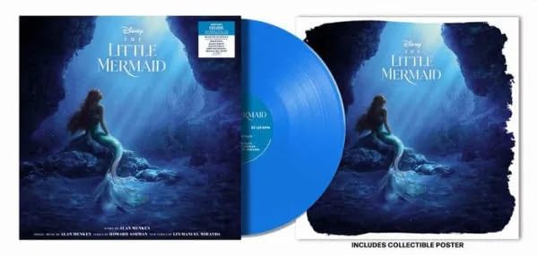 Image 0 of The Little Mermaid - Exclusive Limited Edition Sky Blue Colored Vinyl LP w/ Coll