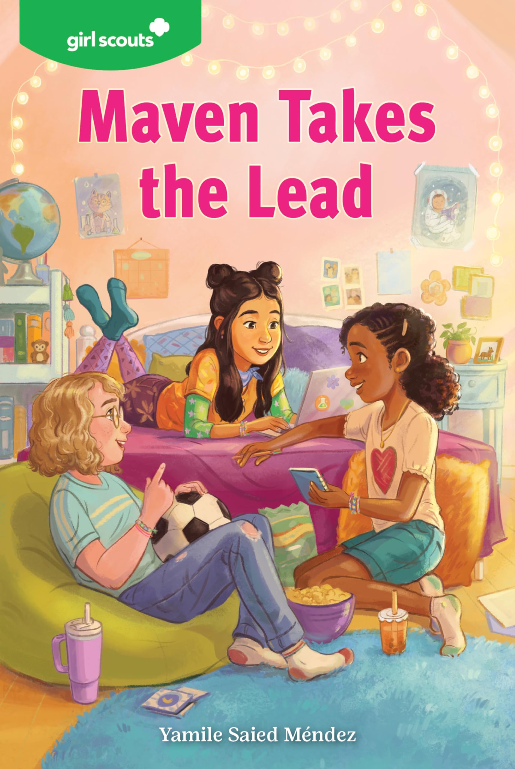 Image 0 of Girl Scouts: Maven Takes the Lead (A Girl Scouts Novel, 1)