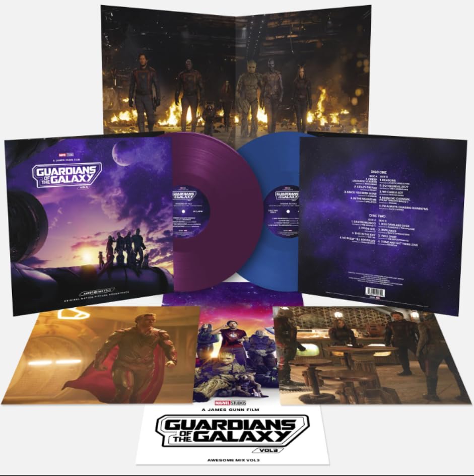 Guardians Of The Galaxy Vol.3 - Purple & Blue vinyl [Color Vinyl, Limited Editio