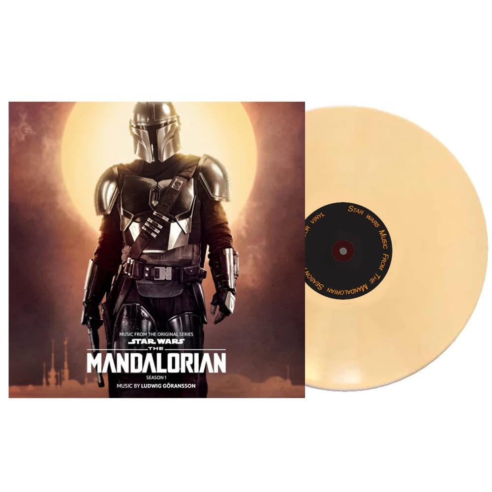 Image 0 of Star Wars Music From The Mandalorian Season 1 - Exclusive Bone Colored Vinyl LP 