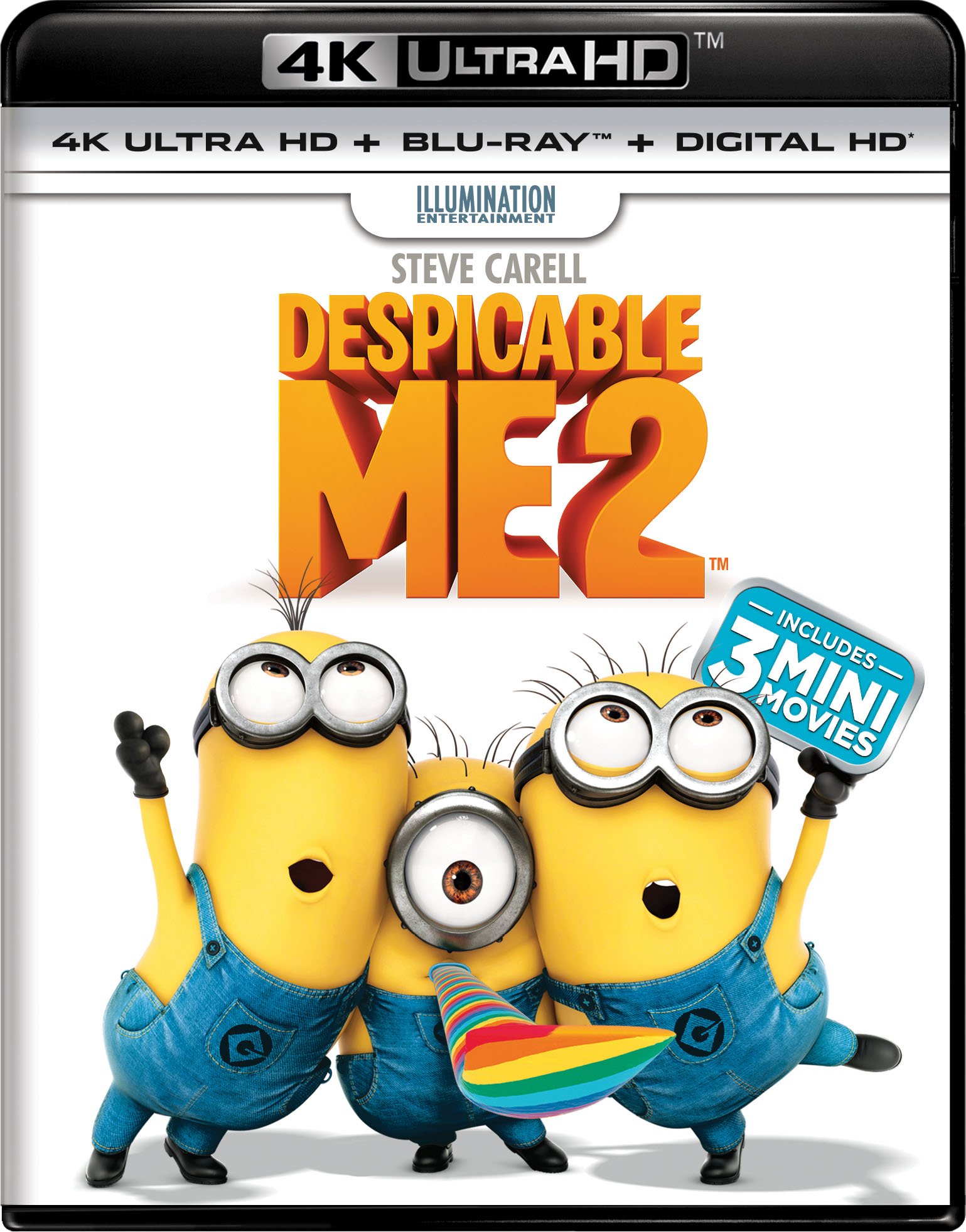 Image 0 of Despicable Me 2 (4K UHD + Blu-ray + Digital)