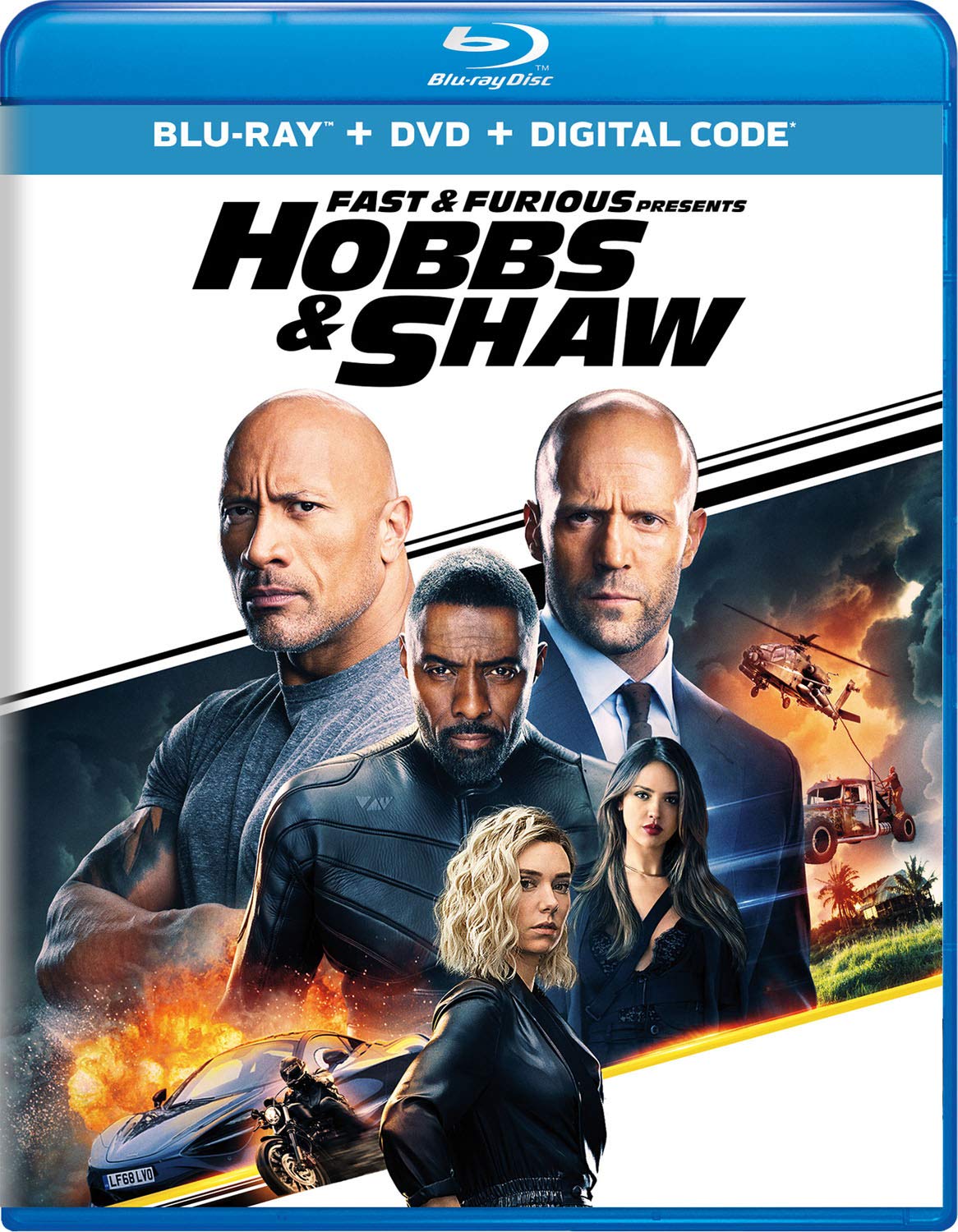 Image 0 of Fast & Furious Presents: Hobbs & Shaw [Blu-ray + DVD + Digital]