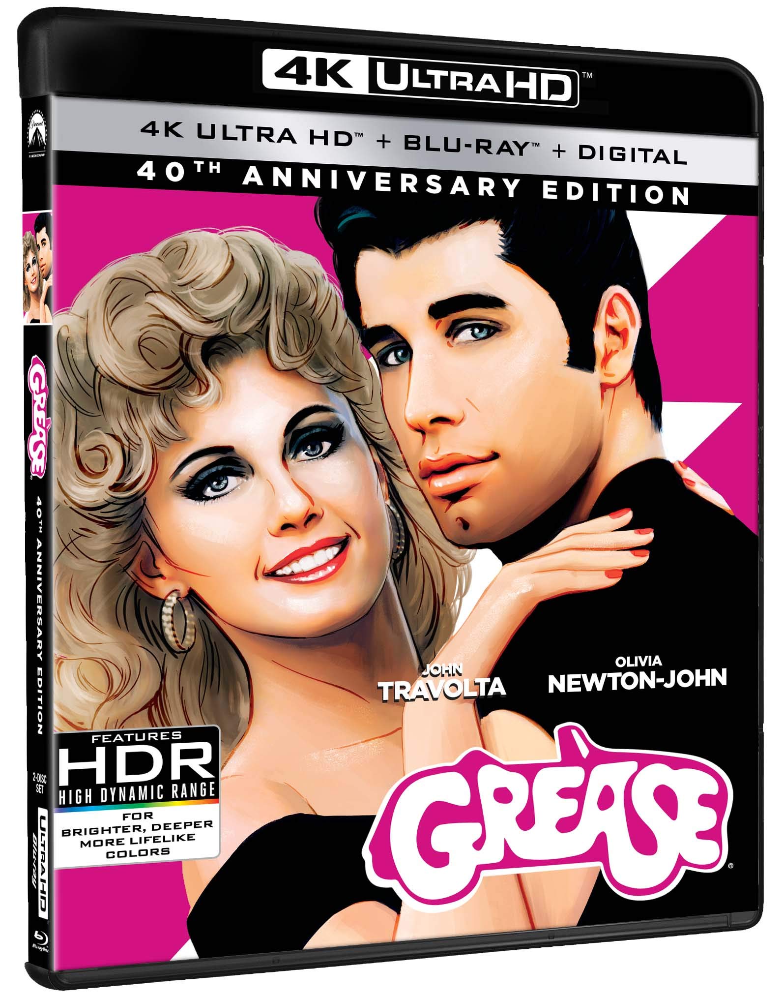 Image 0 of Grease (4K UHD + Blu-ray + Digital)