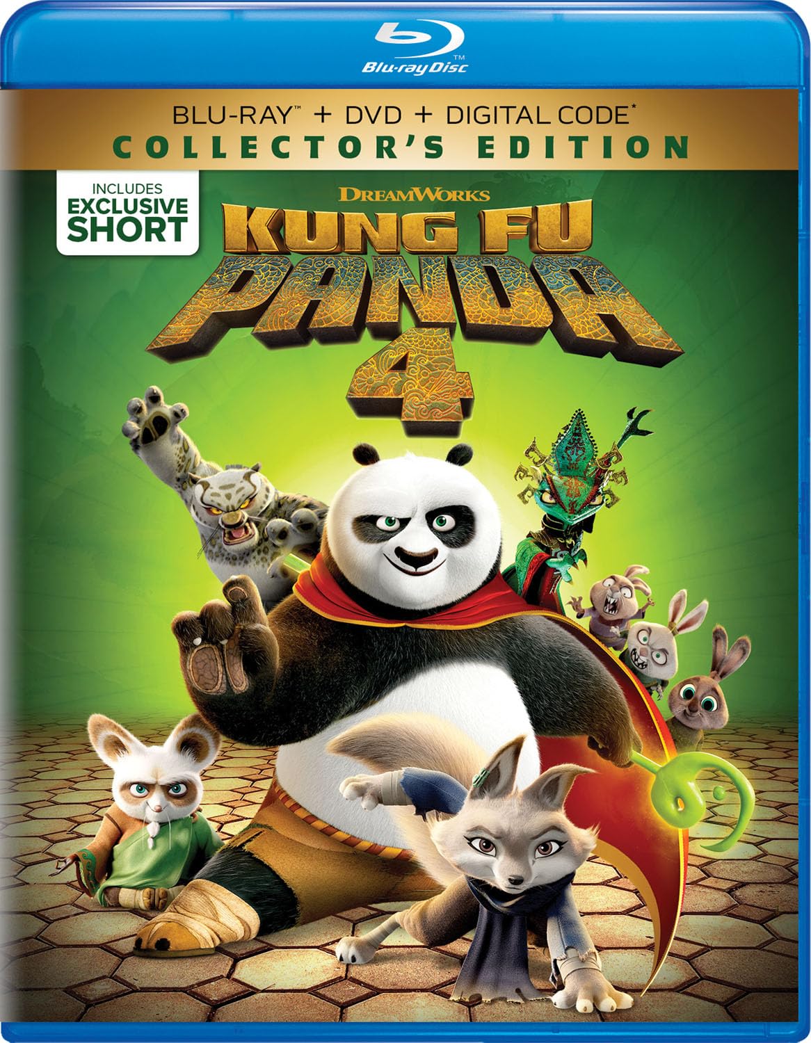 Image 0 of Kung Fu Panda 4 - Collector's Edition Blu-ray + DVD + Digital