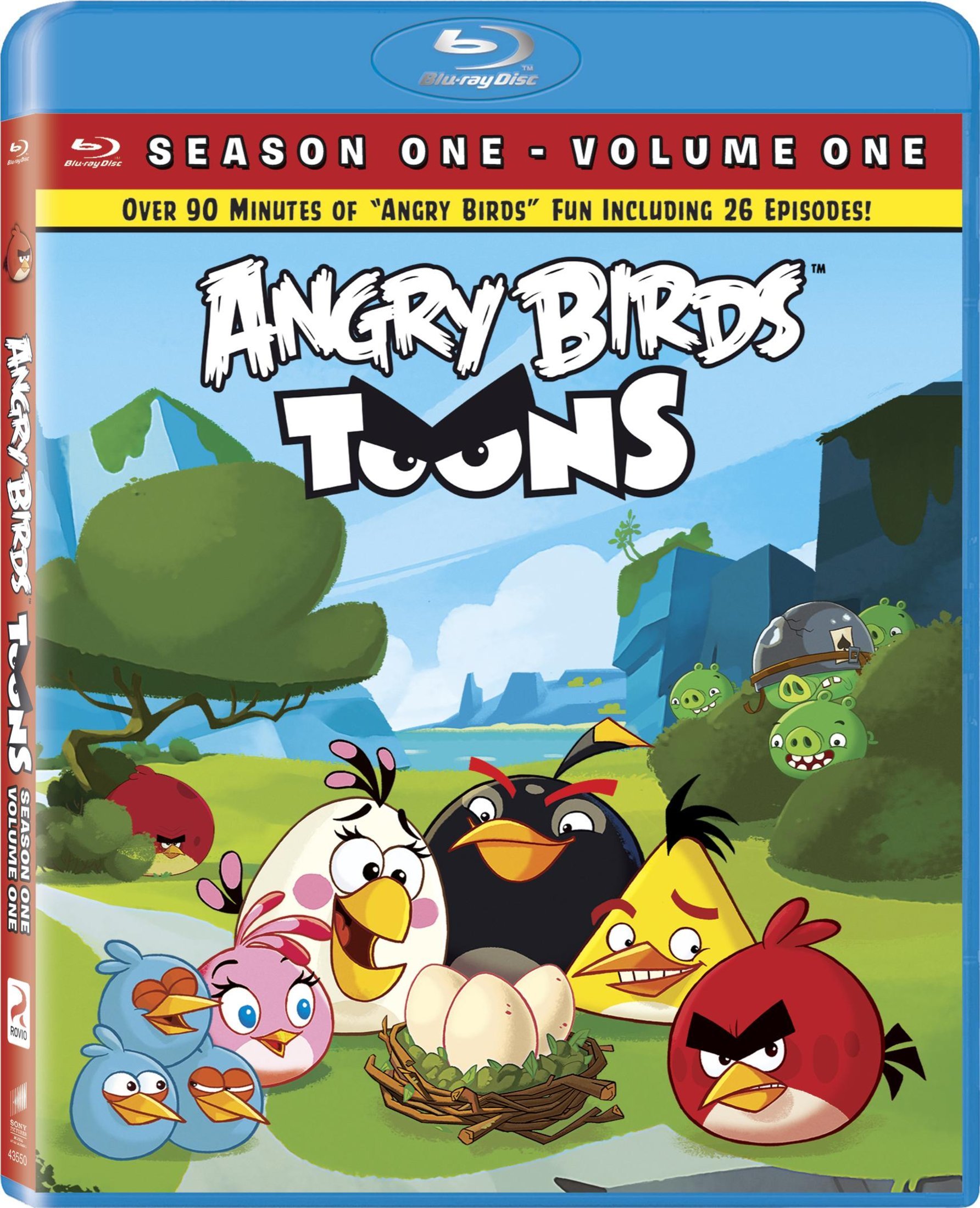 Image 0 of Angry Birds Toons - Season 01, Volume 01 [Blu-ray]