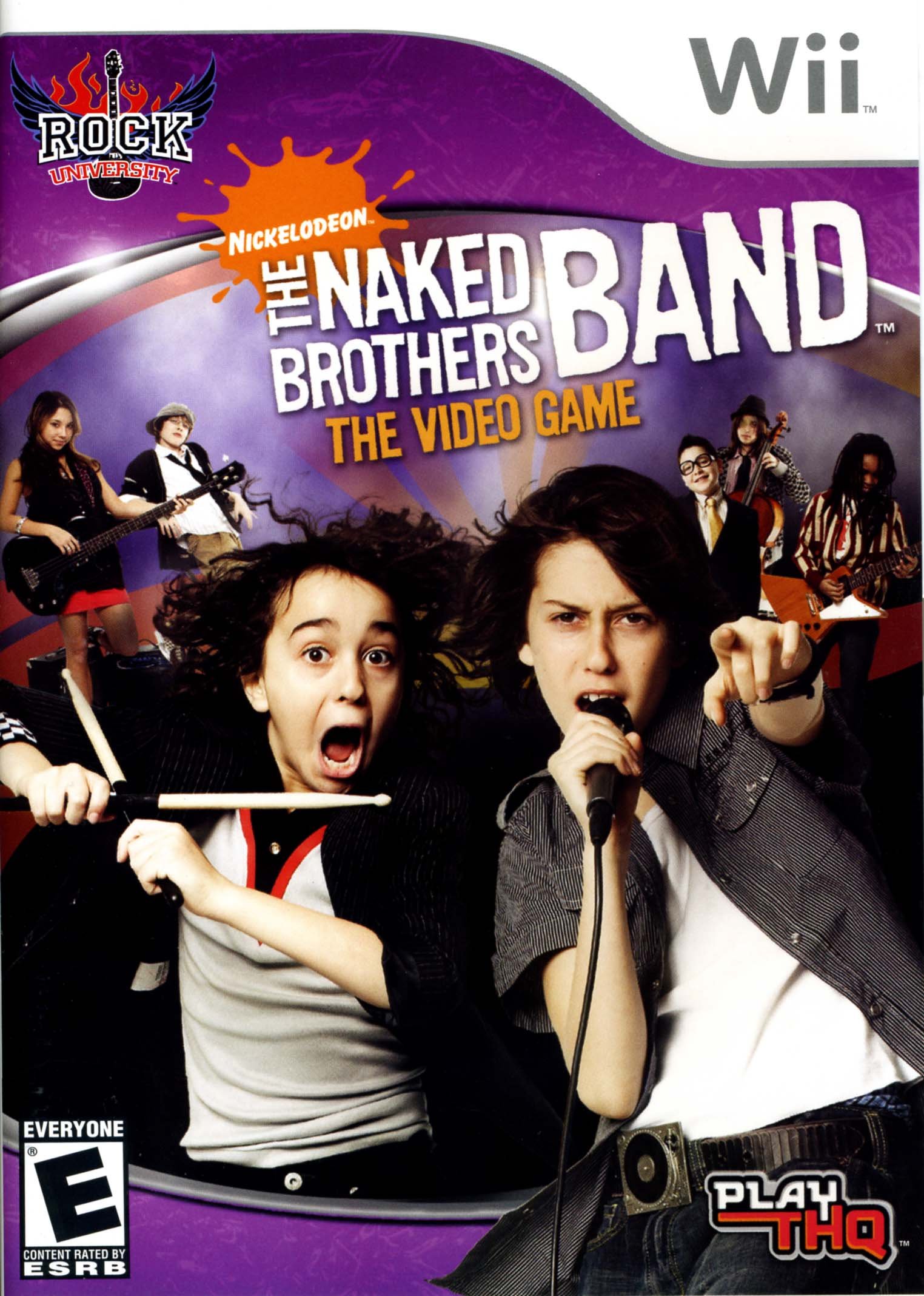 Image 0 of Naked Brothers Band - Nintendo Wii