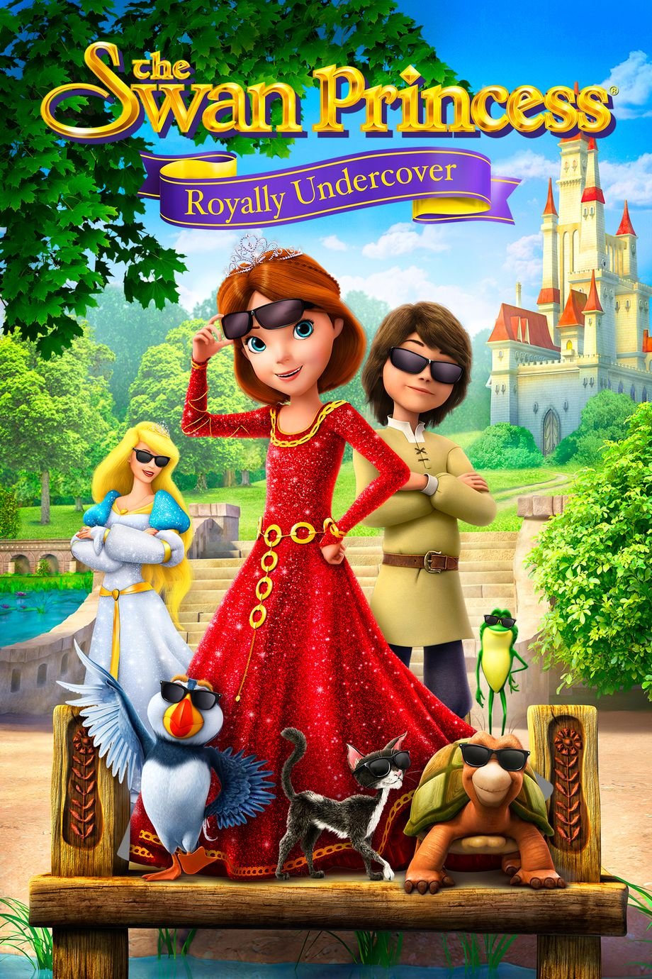 Image 0 of The Swan Princess Royally Undercover Movie Poster 18'' x 28'' - by FINESTPRINT88