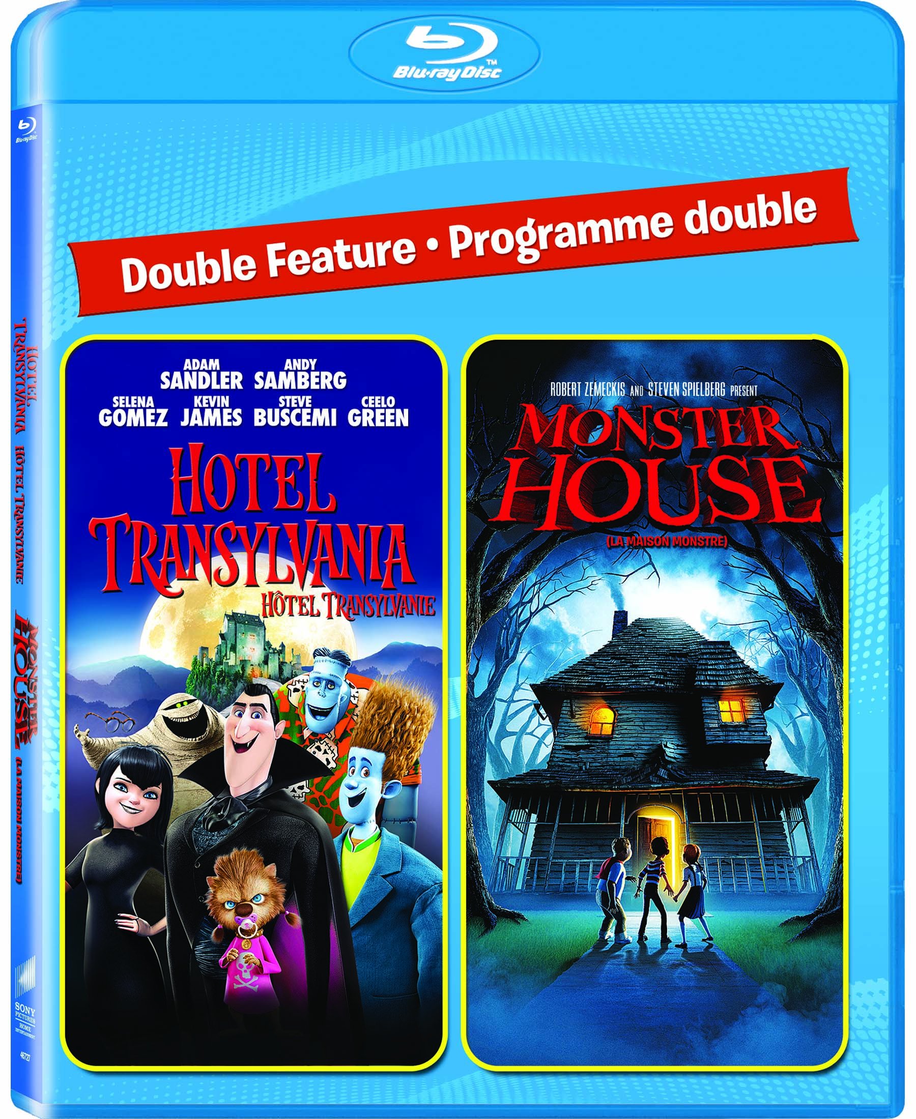 Image 0 of Hotel Transylvania / Monster House (Double Feature) (Blu-ray)