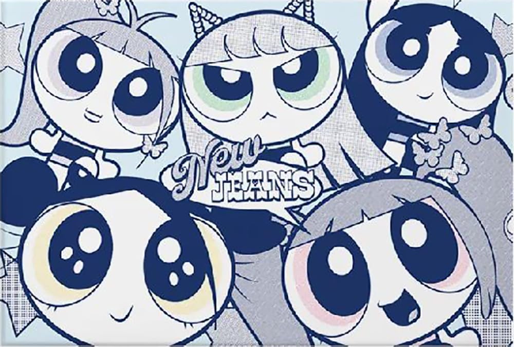 Image 0 of NEWJEANS GET UP : THE POWERPUFF GIRLS X NJ BOX VER. (A Version) 2nd EP Album CD+