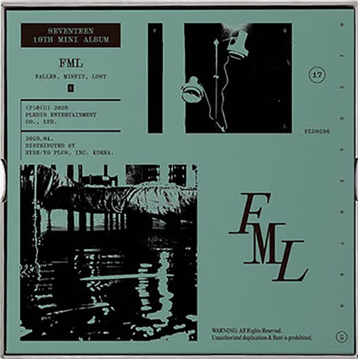Image 0 of SEVENTEEN : FML (Fallen, Misfit, Lost Ver.) 10th Mini Album CD-R+Outbox+Photoboo