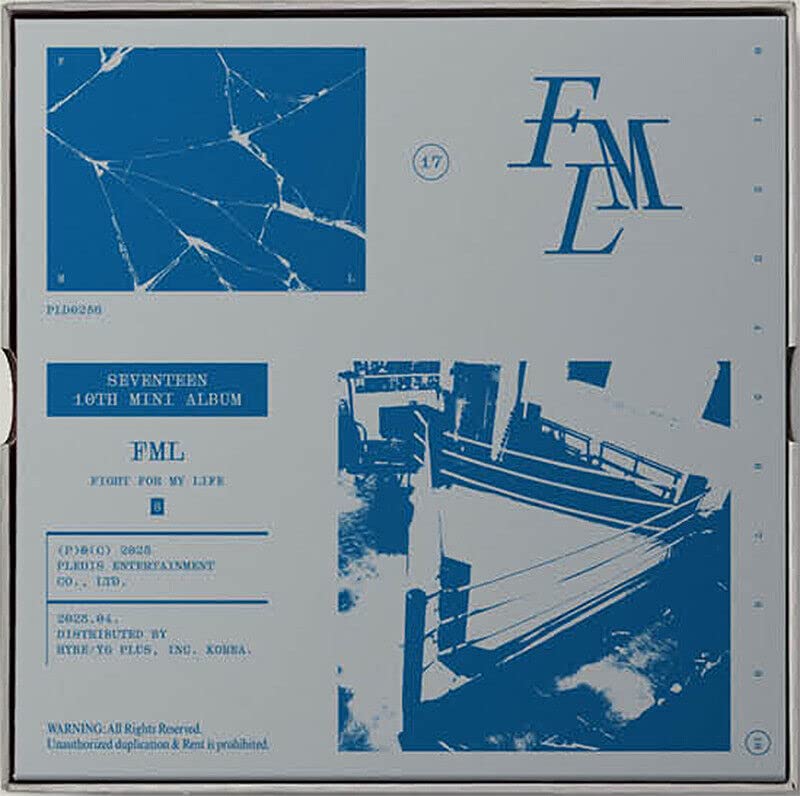 (Incl.Pre-Order Item) SEVENTEEN FML 10th Mini Album (FIGHT FOR MY LIFE Ver. +Sto