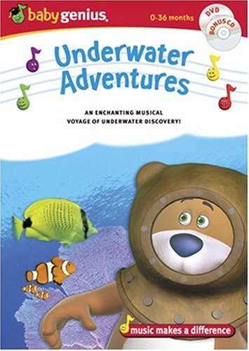 Image 0 of Baby Genius Underwater Adventures w/bonus Music CD