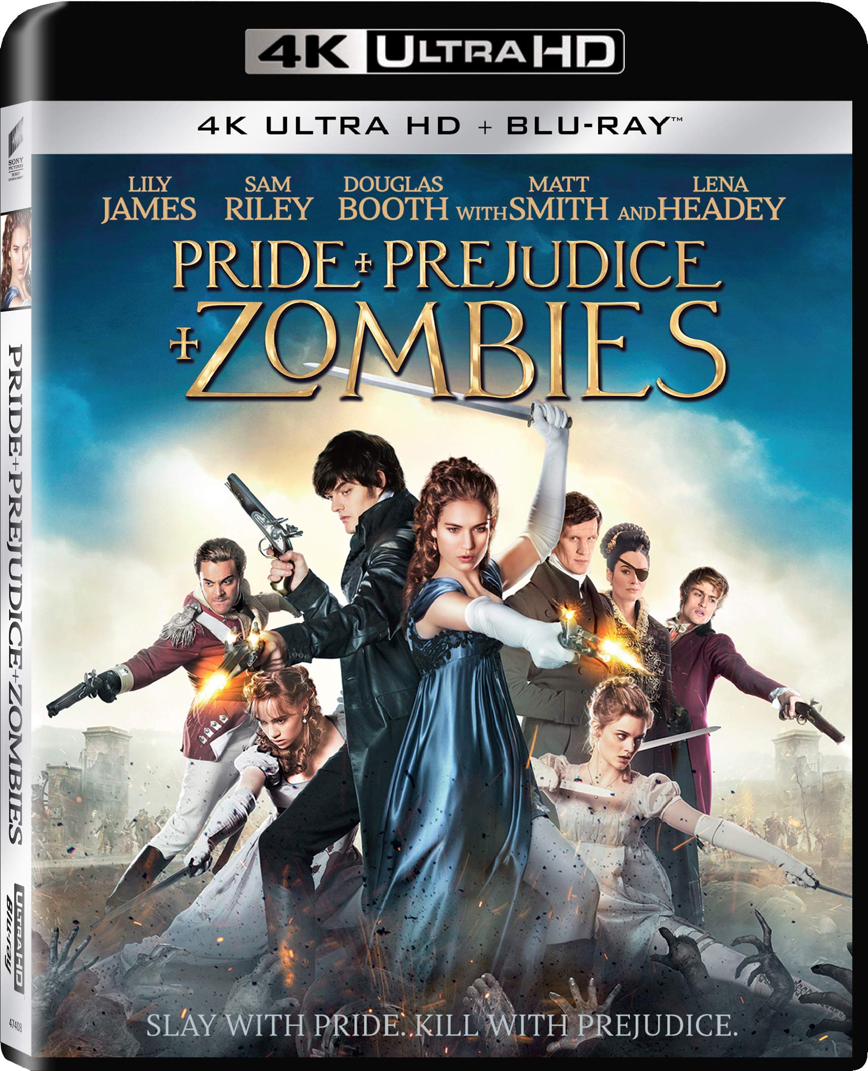 Image 0 of Pride + Prejudice + Zombies [Blu-ray] [4K UHD]