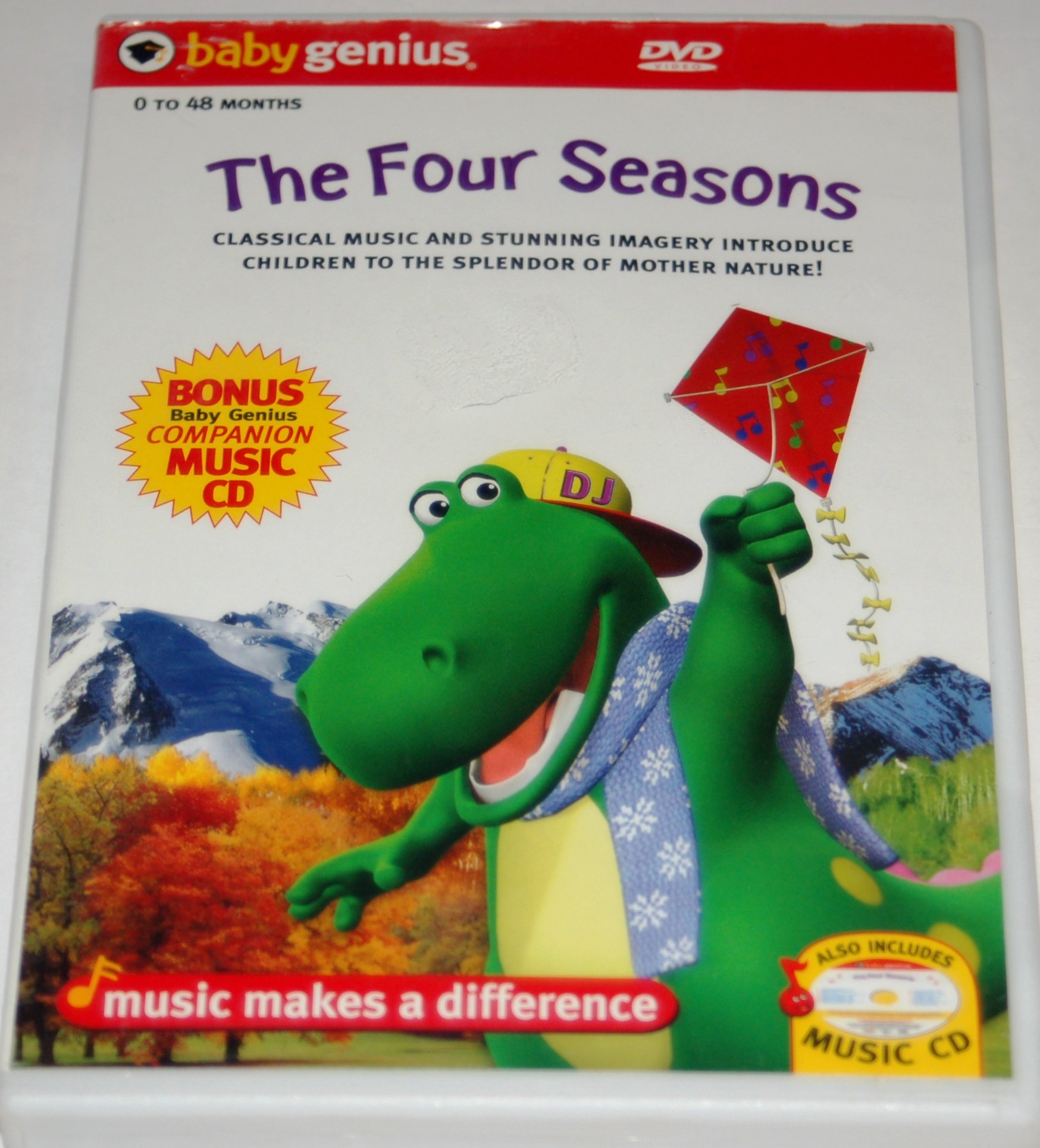Image 0 of Baby Genius The Four Seasons w/bonus Music CD