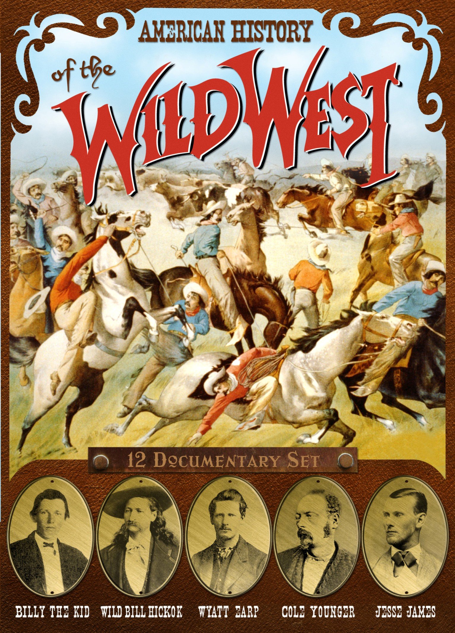 Image 0 of American History of the Wild West 12 Eps (2 DVD)