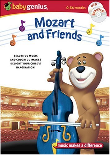 Image 0 of Baby Genius Mozart & Friends w/bonus Music CD