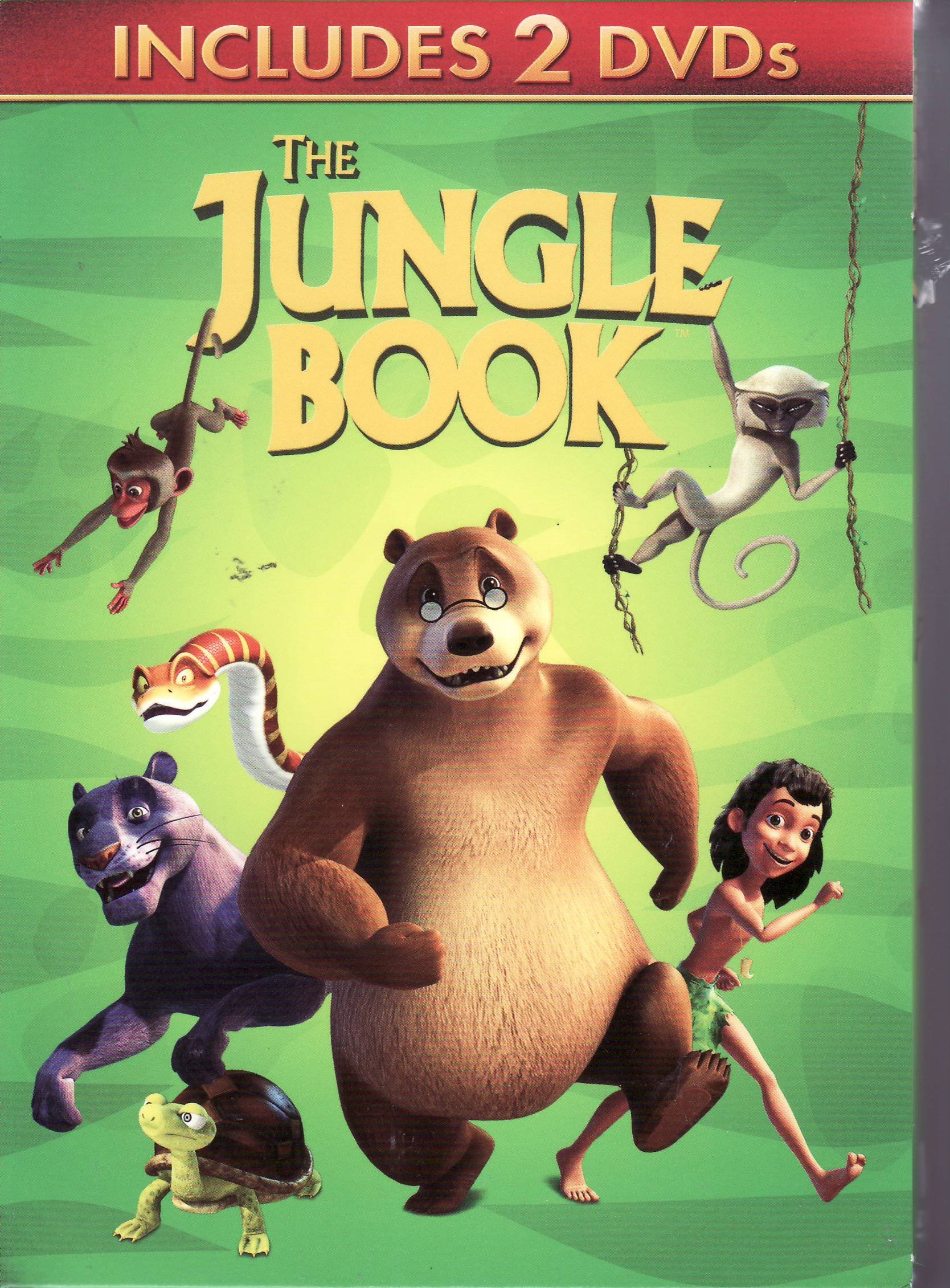 Image 0 of The Jungle Book DVD Set The Jungle Book Movie / The Jungle Book 2 Return To The 
