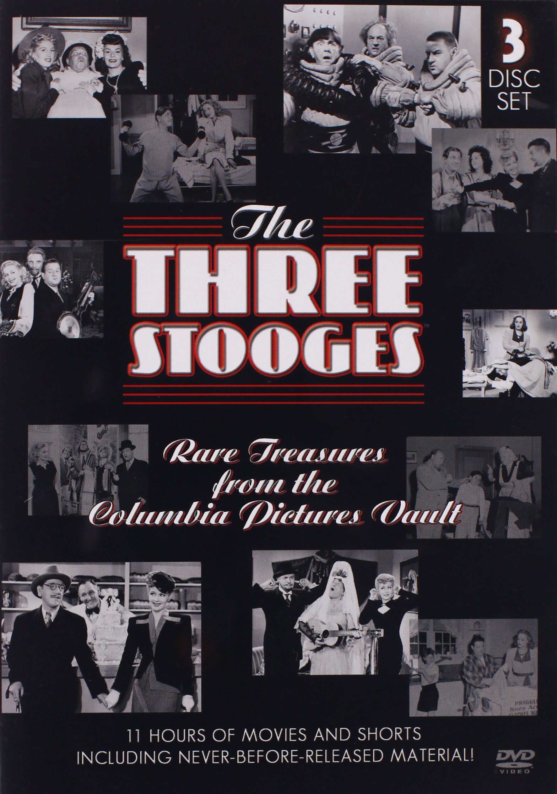 Image 0 of The Three Stooges - Rare Treasures from the Columbia Vault (Includes Rockin' in 