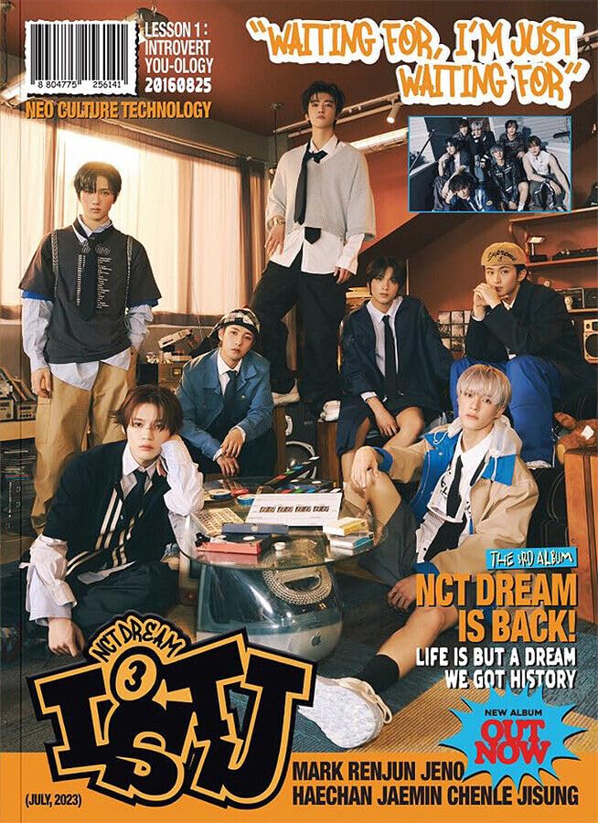 (PHOTO BOOK Ver.) NCT DREAM ISTJ 3rd Album ( INTROVERT Ver. +First Press Folded 