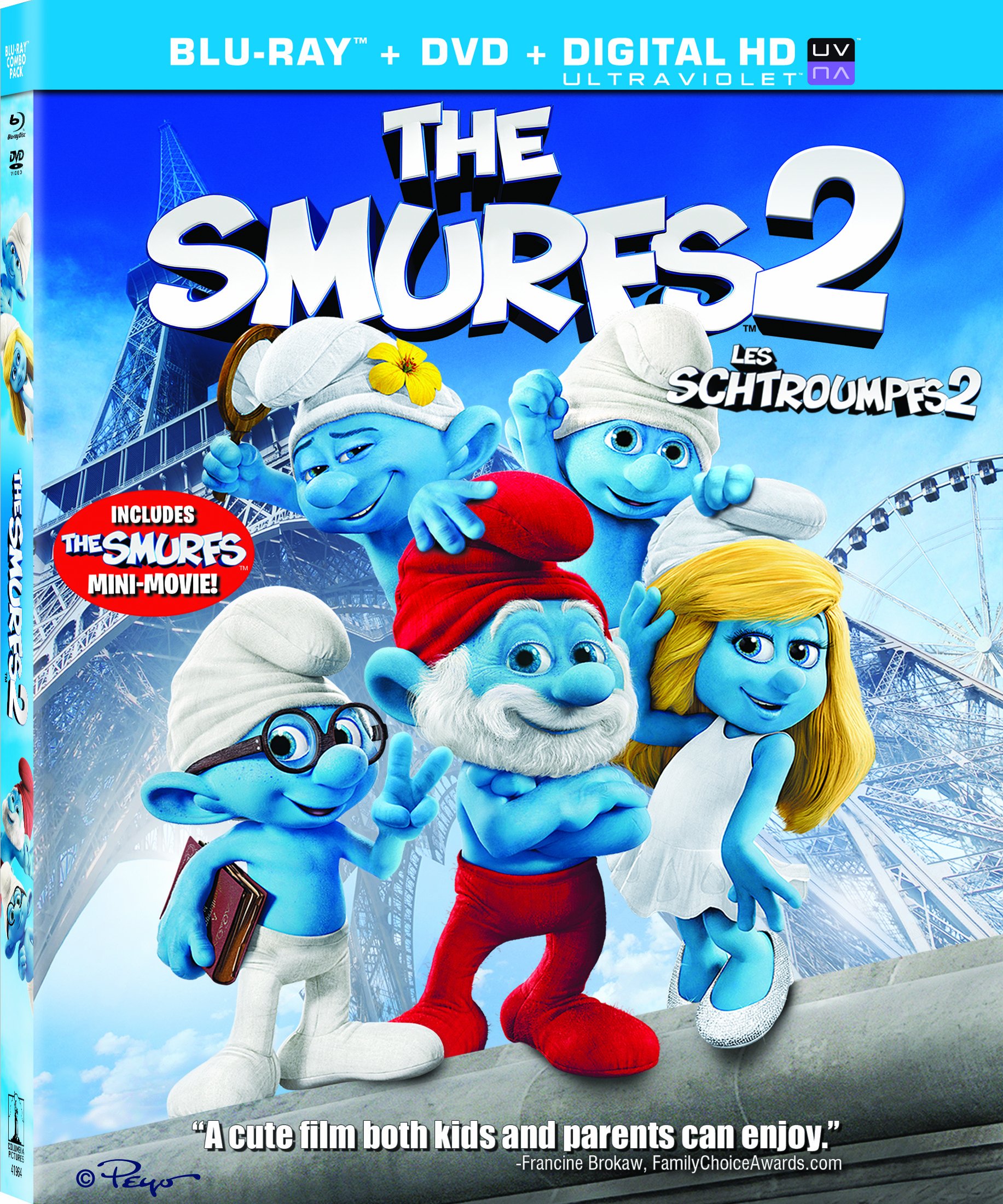 Image 0 of Smurfs 2 [Blu-ray + DVD + UltraViolet]