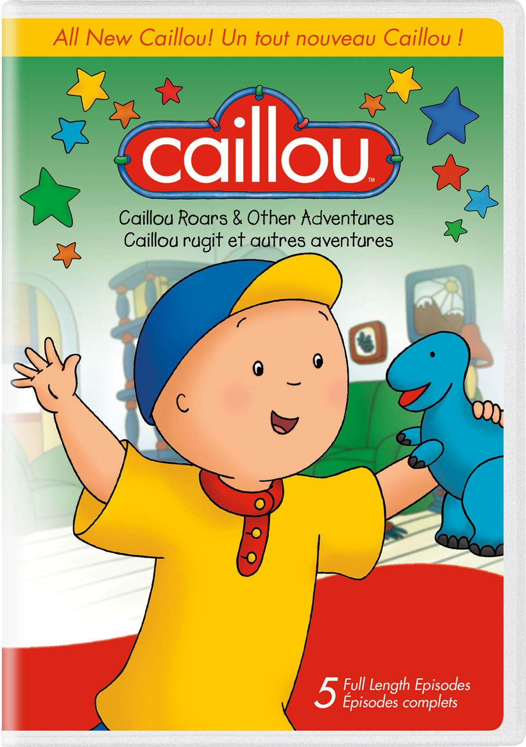 Image 0 of Caillou Roars and Other Adventures (Bilingual)