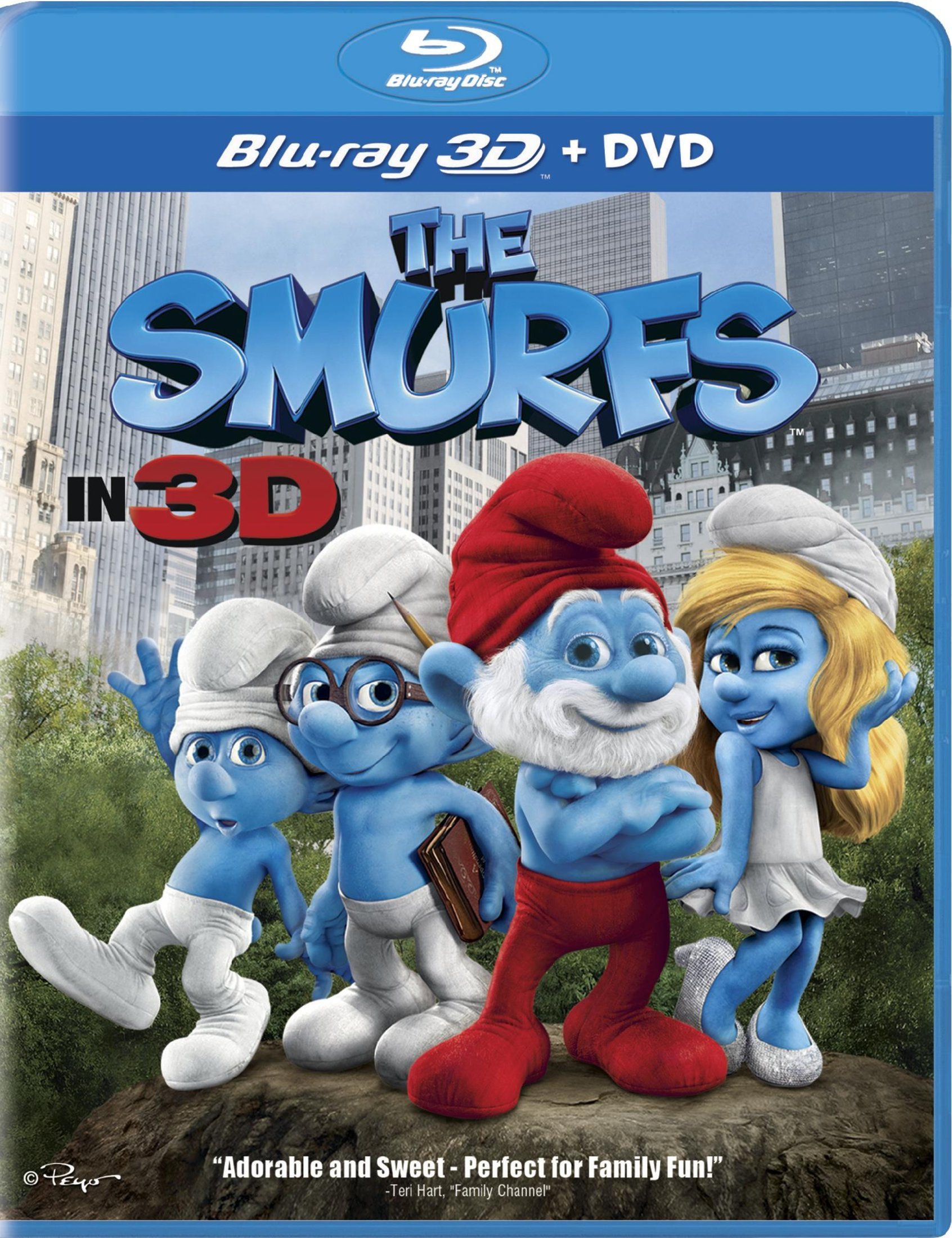 Image 0 of The Smurfs in 3D [Blu-ray]
